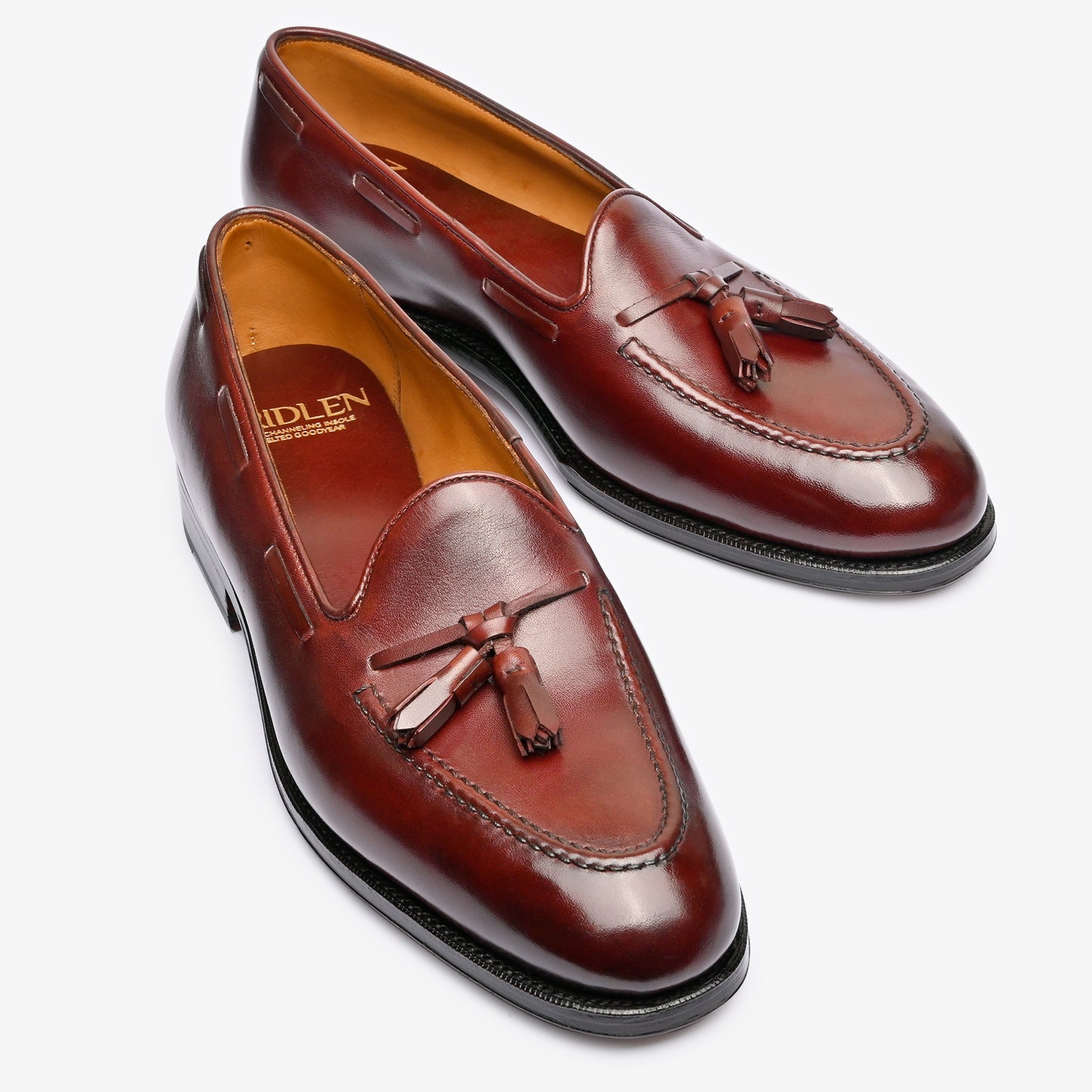 Ivy Loafer - Burgundy - Rufer Last