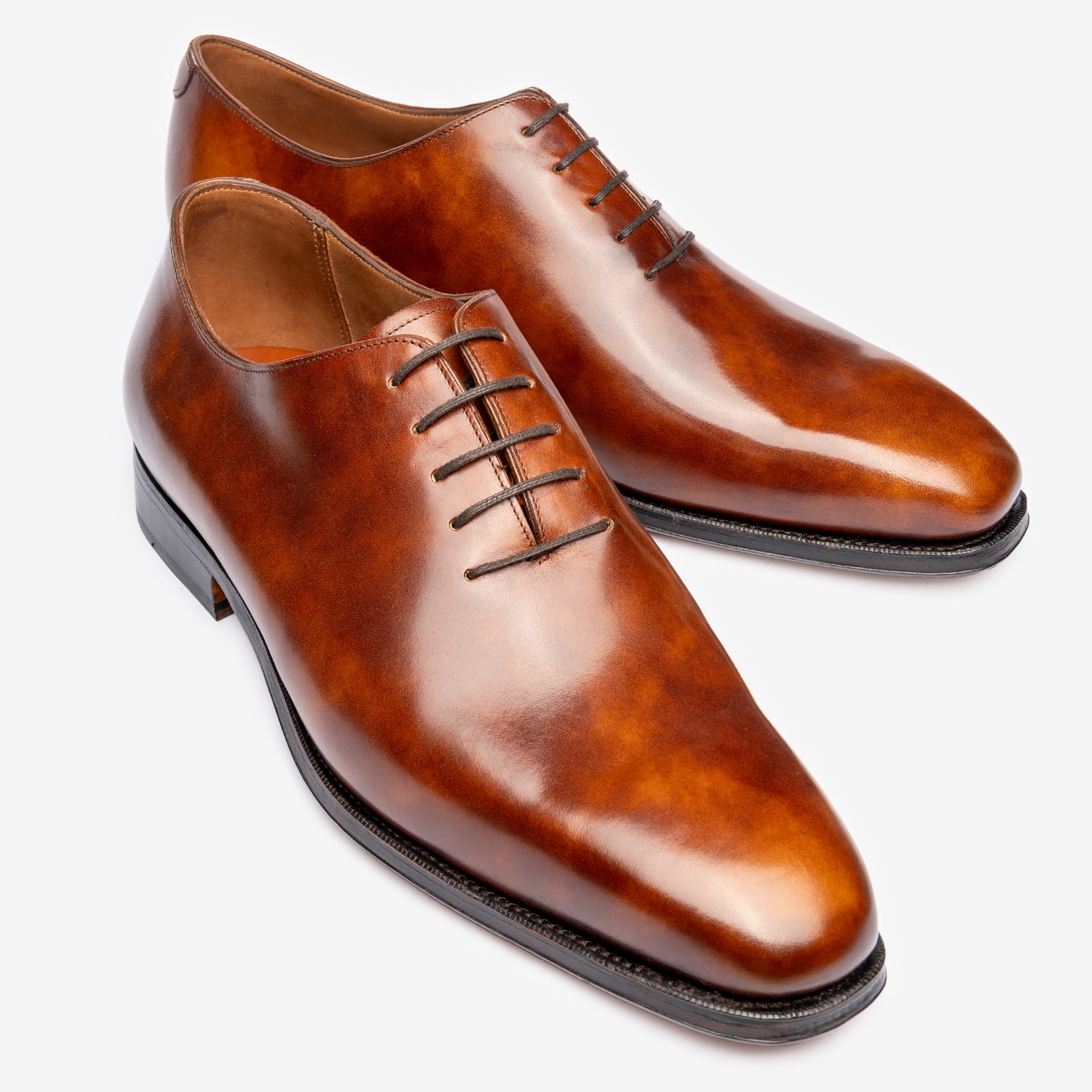 Wholecut Oxford |  Tan Museum Calf - Deus Last
