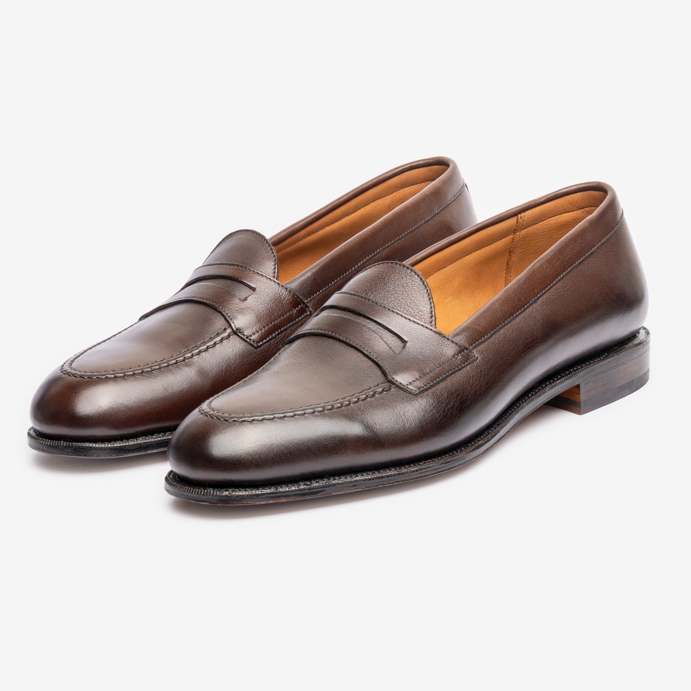 Prep Loafer |  Brown Rusticalf - Rufer Last