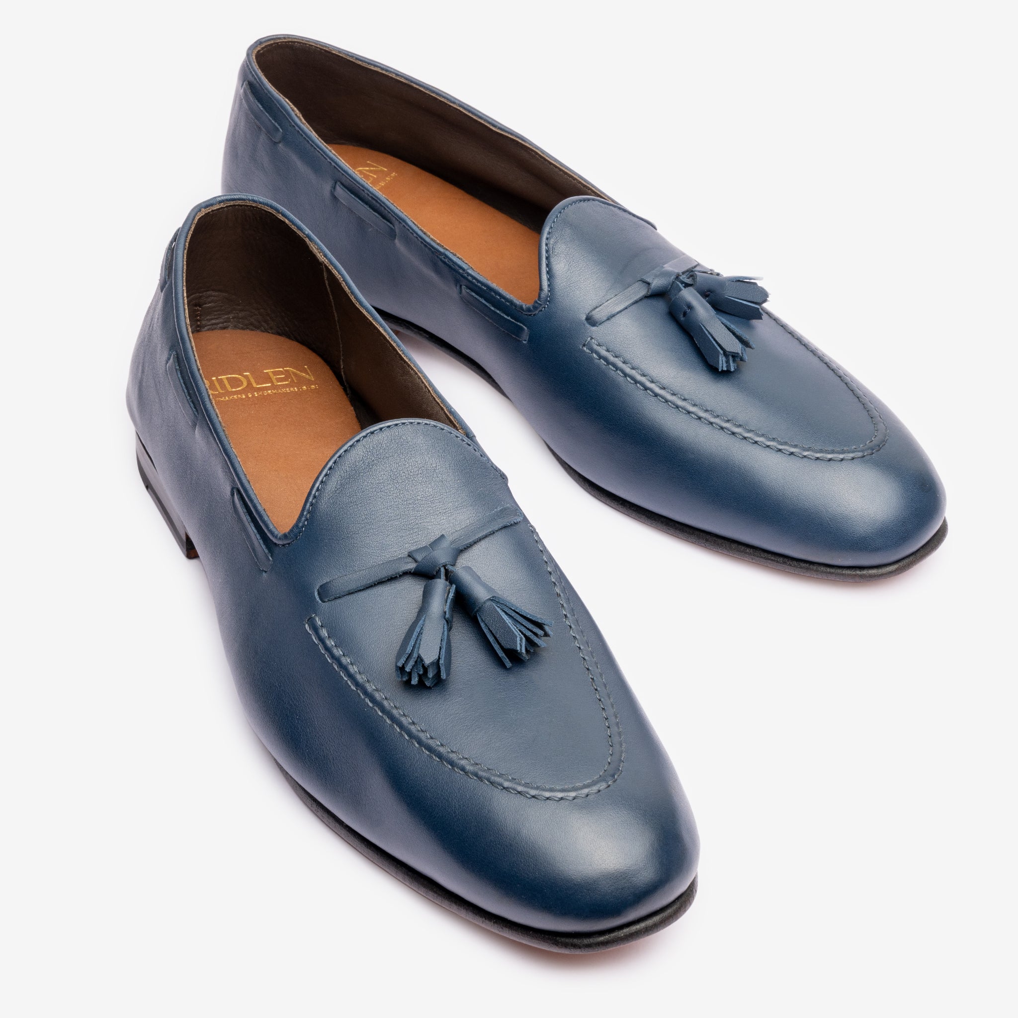 Ivy Loafer |  Bleu - Rufer Last - Reverse Goodyear