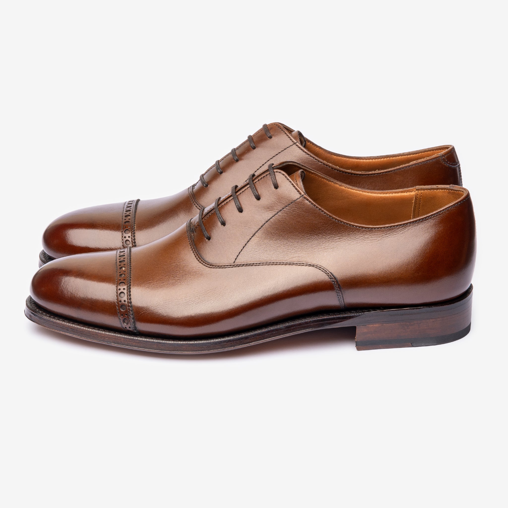 Punch Cap Oxford - Brown - Rui Last – Bridlen