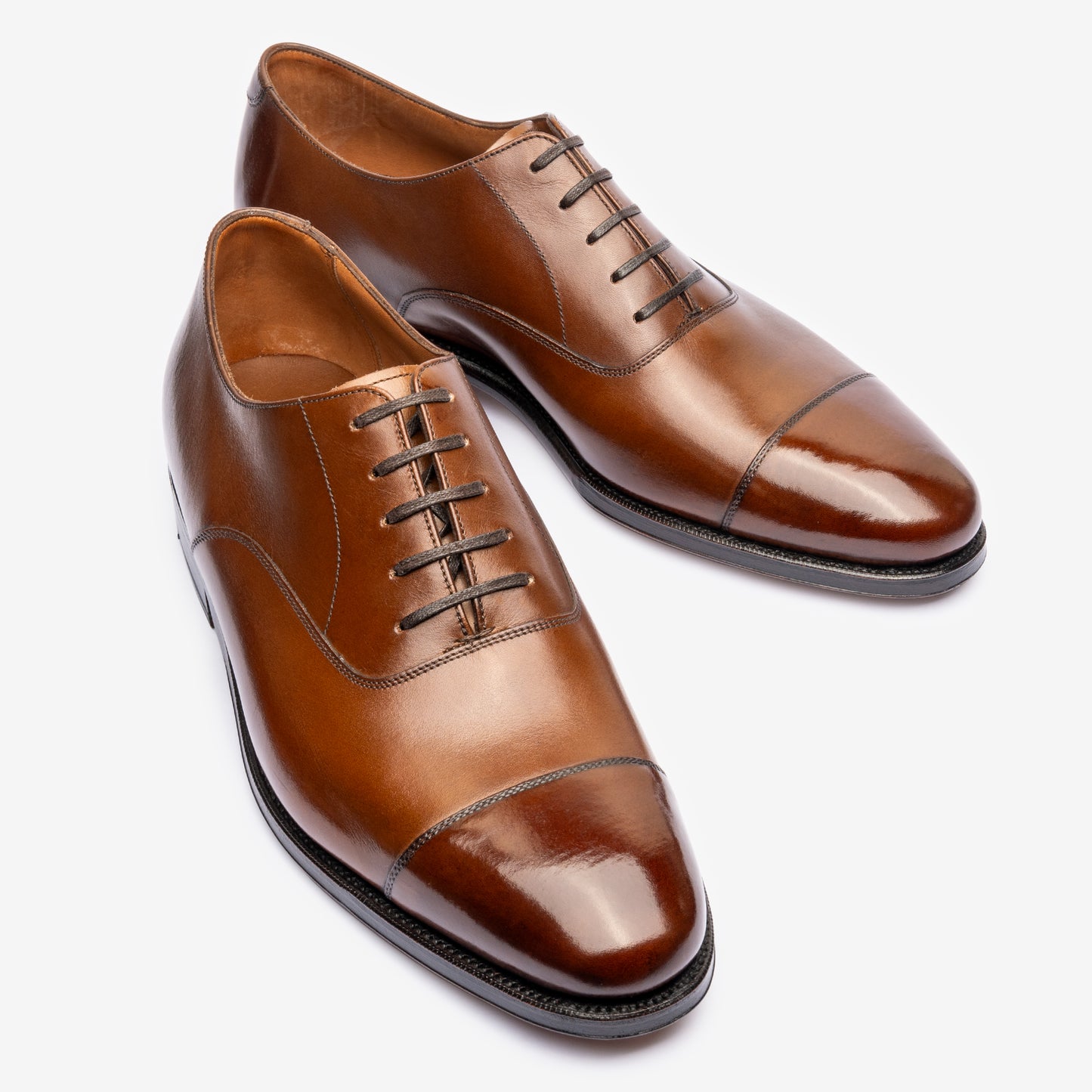 Straight Tip Oxford - Brown - Zip Last