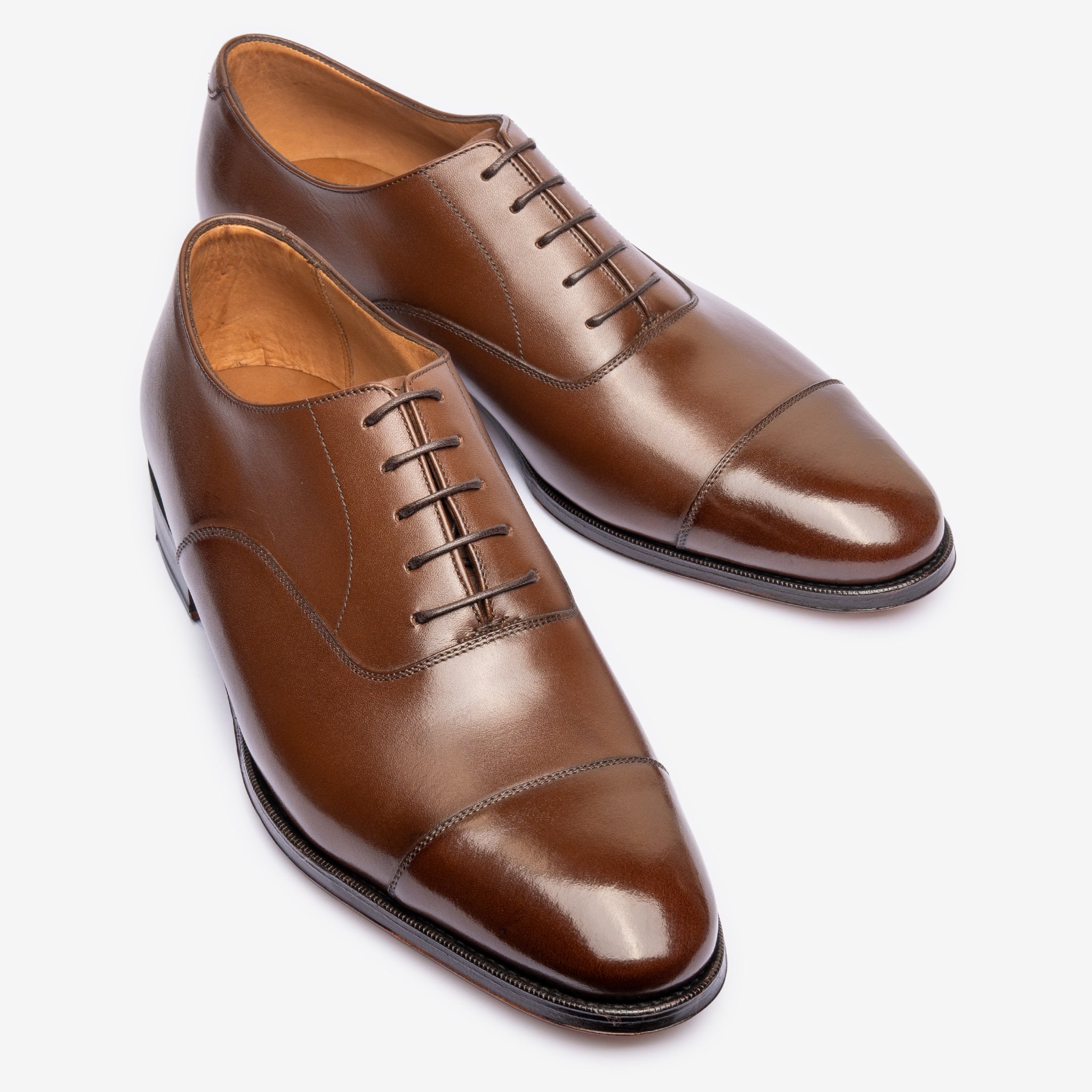 Straight Tip Oxford |  Brown - Blake Line