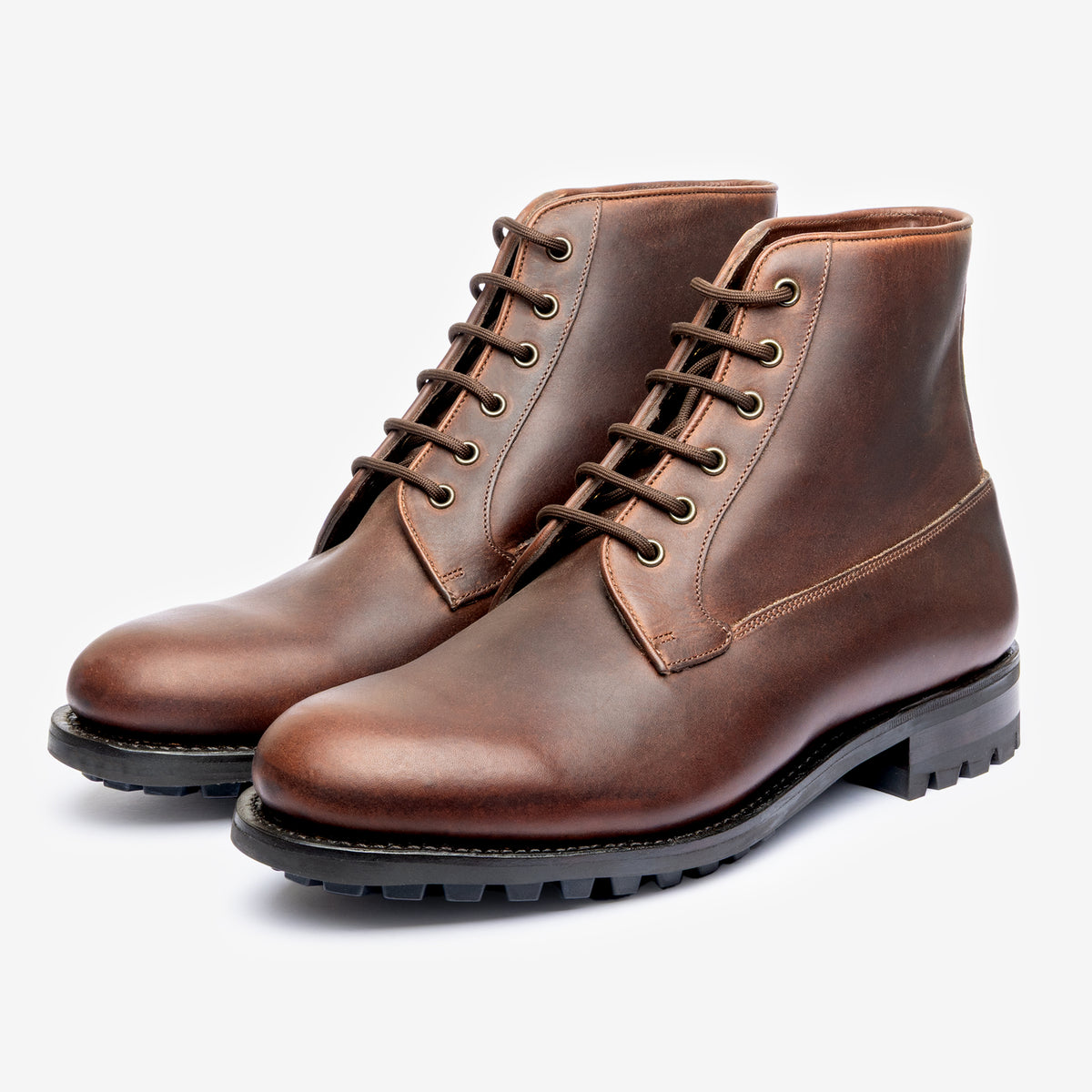 Field Boot | Brown Oil Pull Up - Saga Last