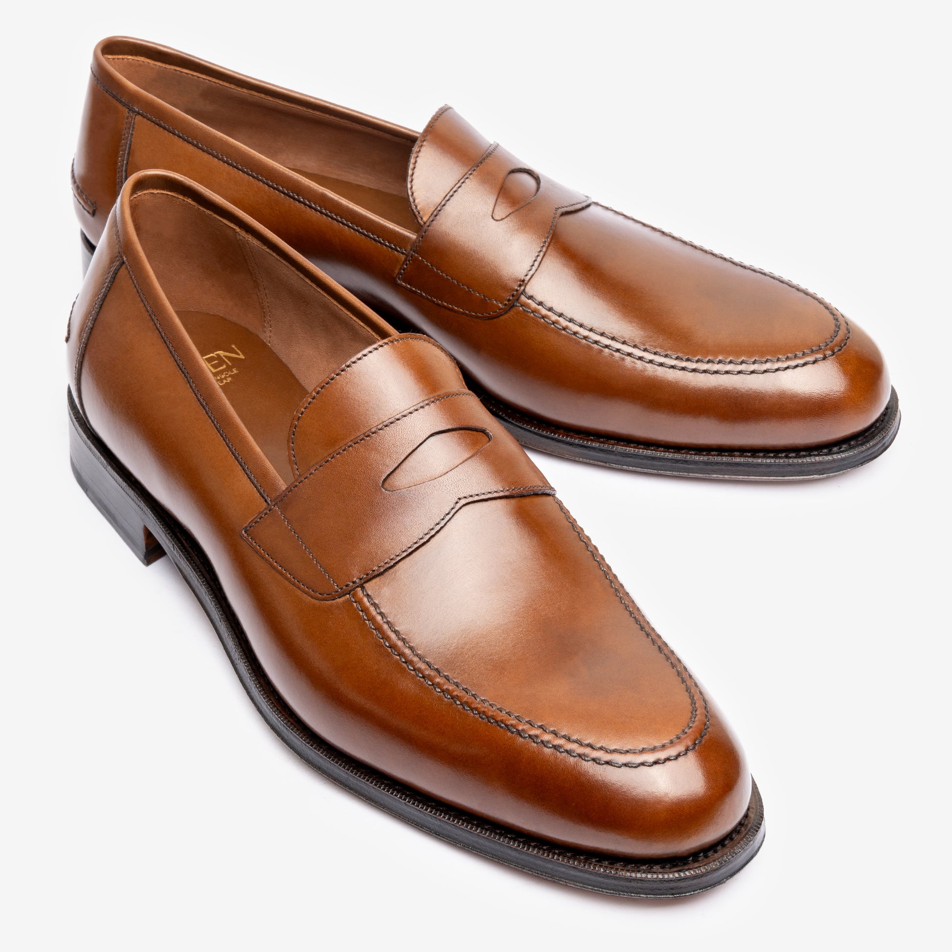 Penny Loafer II - Brown - Rufer Last Bridlen Penny Loafer II - Brown - Rufer Last Bridlen