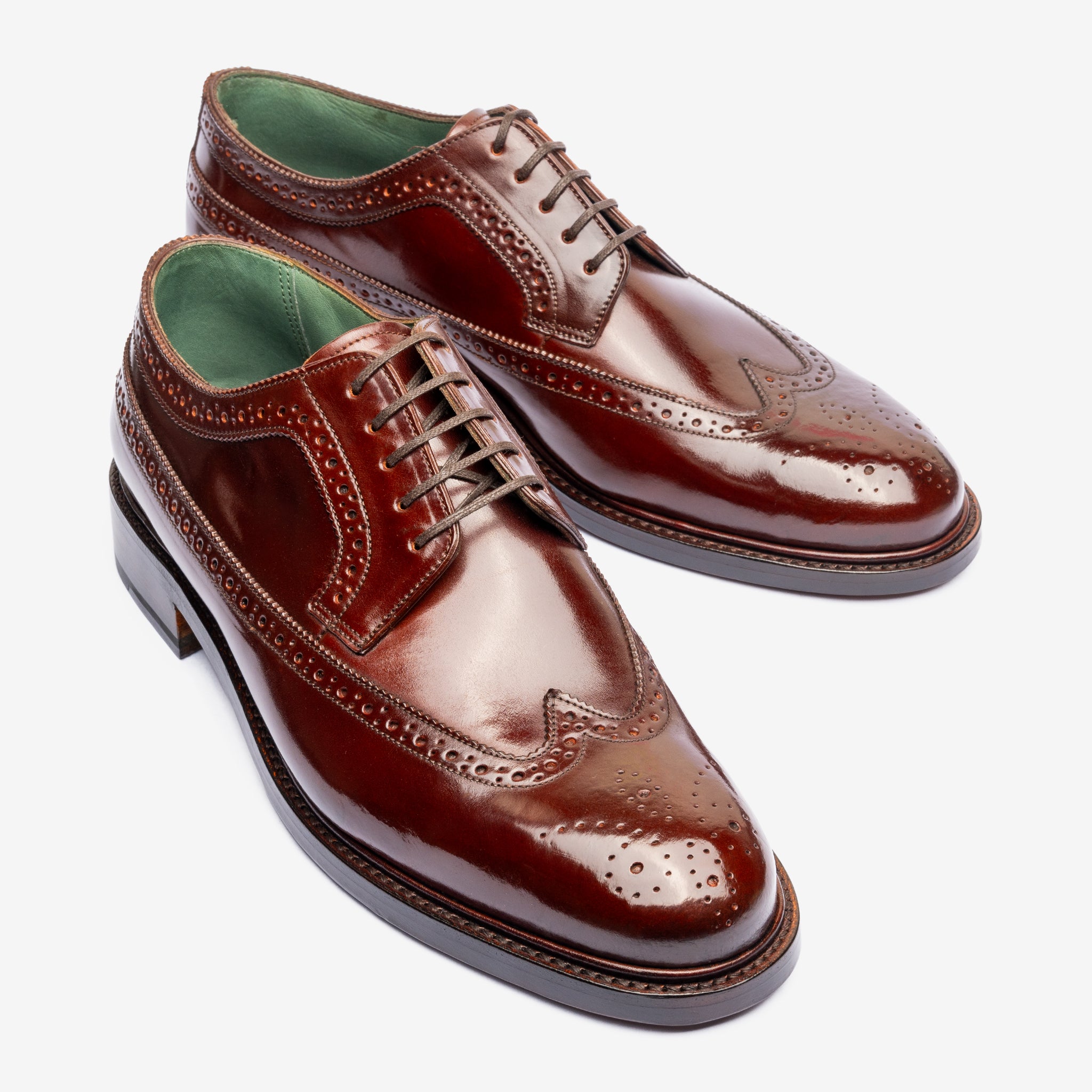 Longwing Derby |  Bordo Shell Cordovan - Rui Last