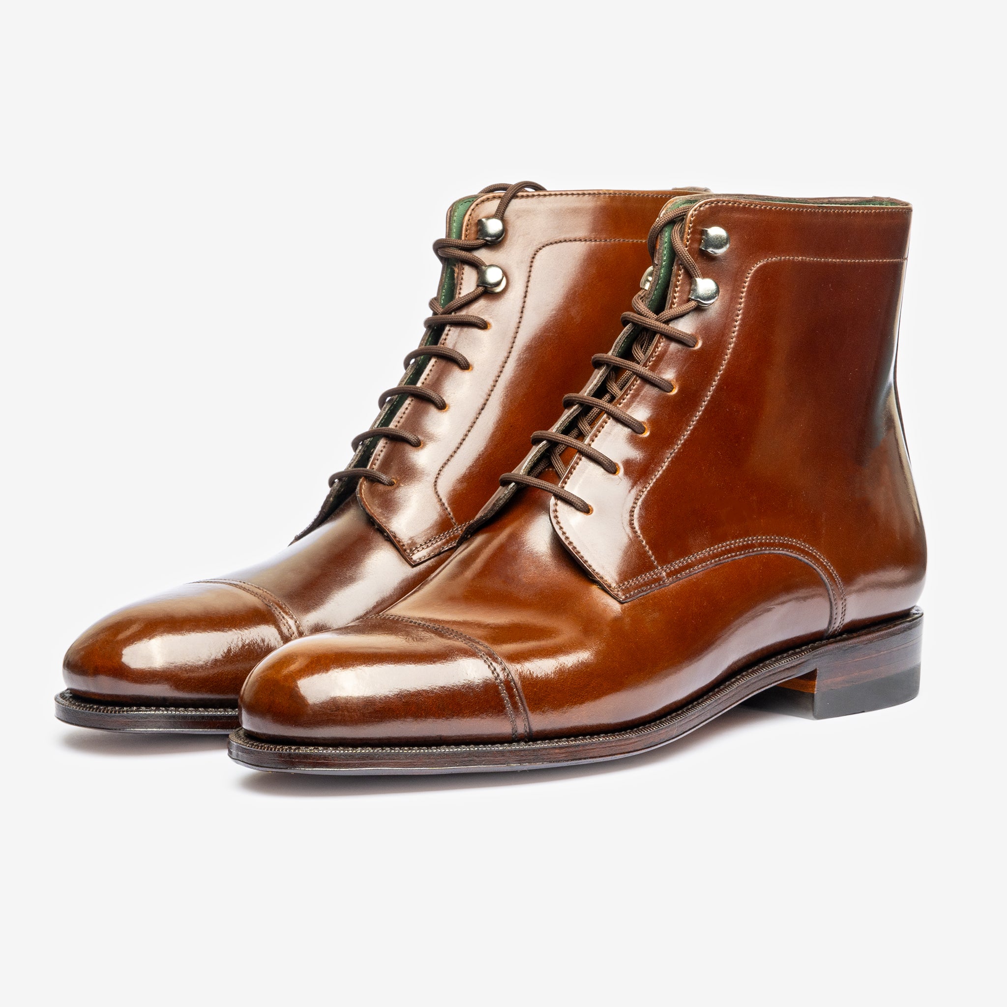 Service Boot |  Cognac Shell Cordovan - Rui Boot Last