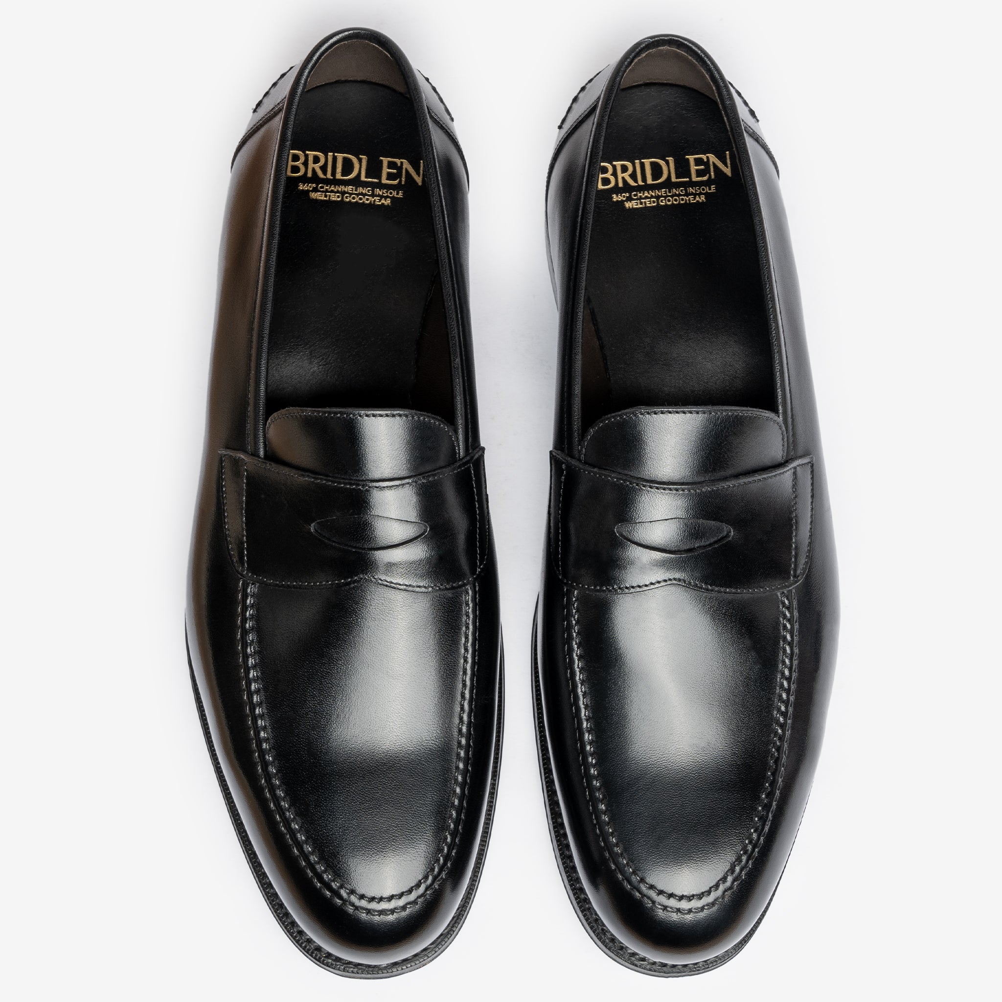 Penny Loafer Ii |  Black - Rufer Last