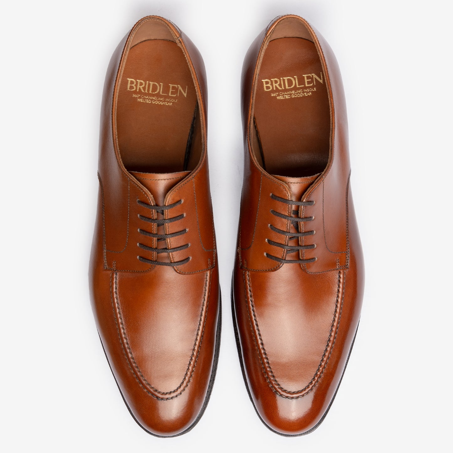 U-Tip Derby - Tan - Chip Last