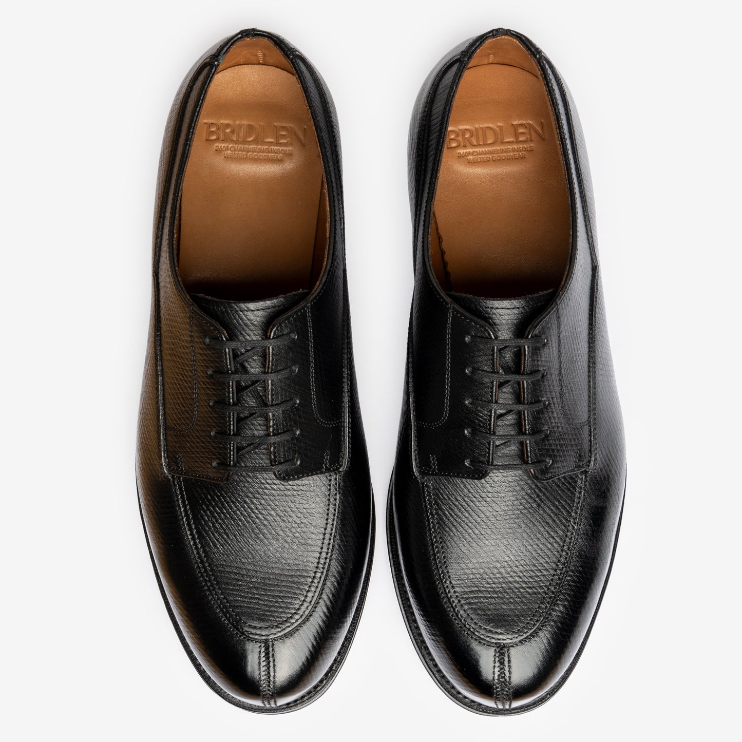 Dimple Derby - Black Reindeer Calf - Mag Last