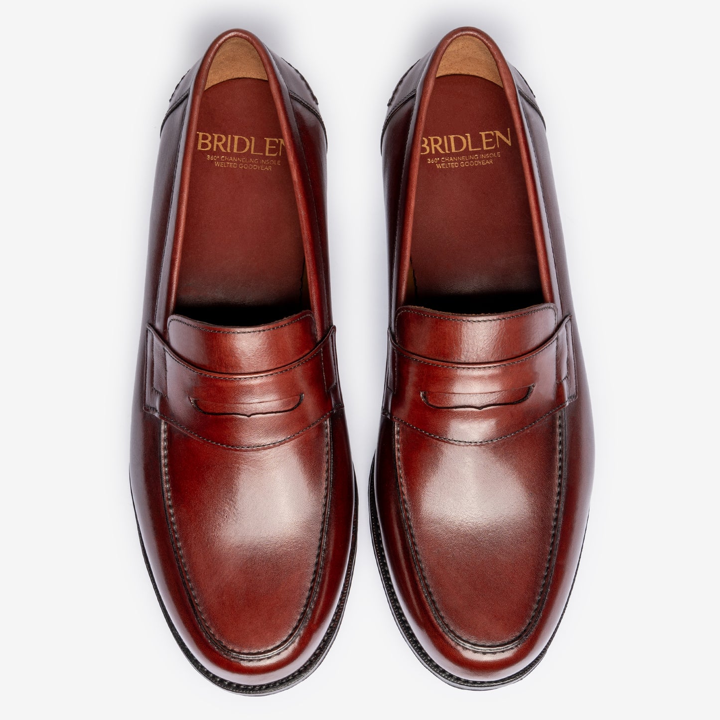 Moccasin - Burgundy - Armin Last