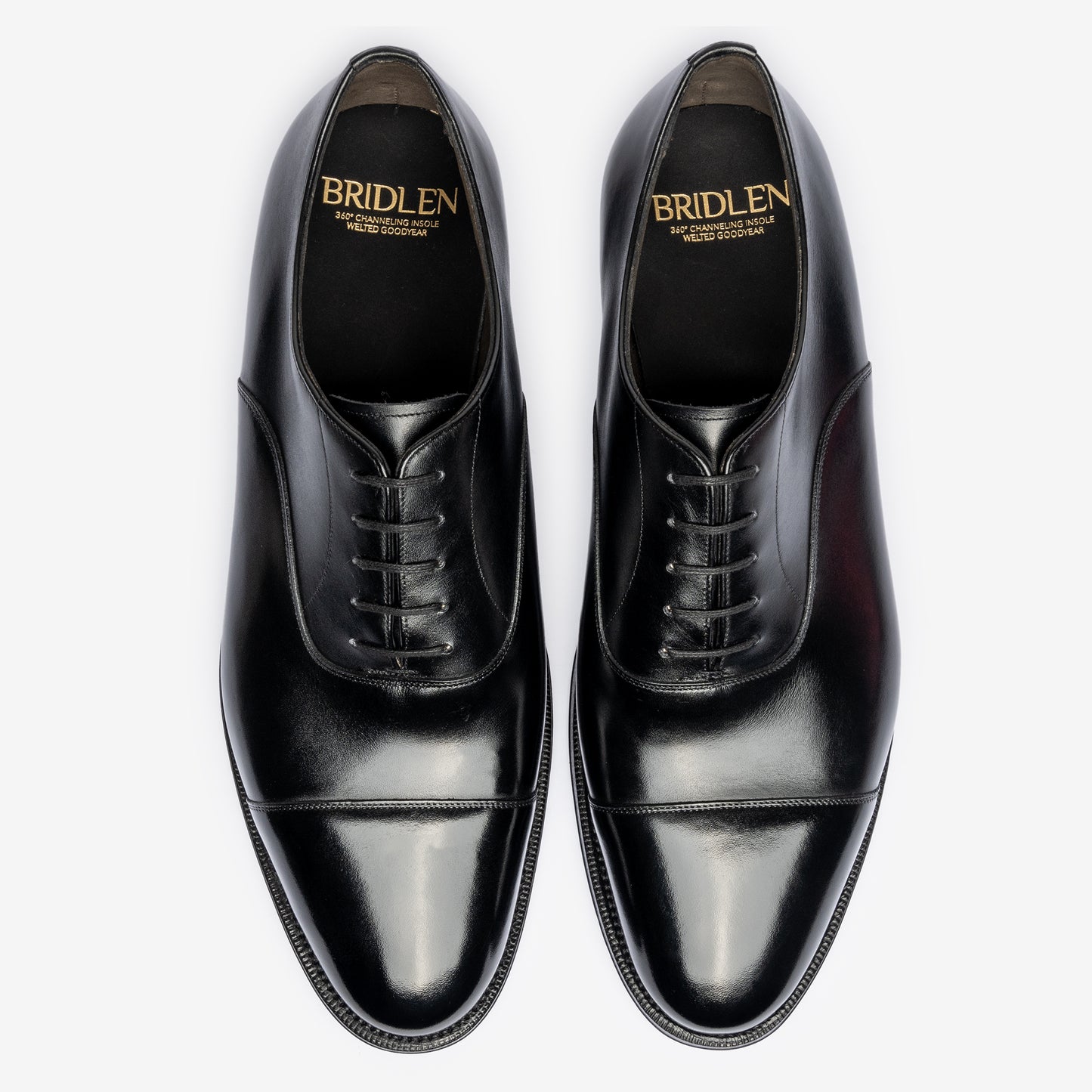 Straight Tip Oxford - Black - Chip Last - Founders 25