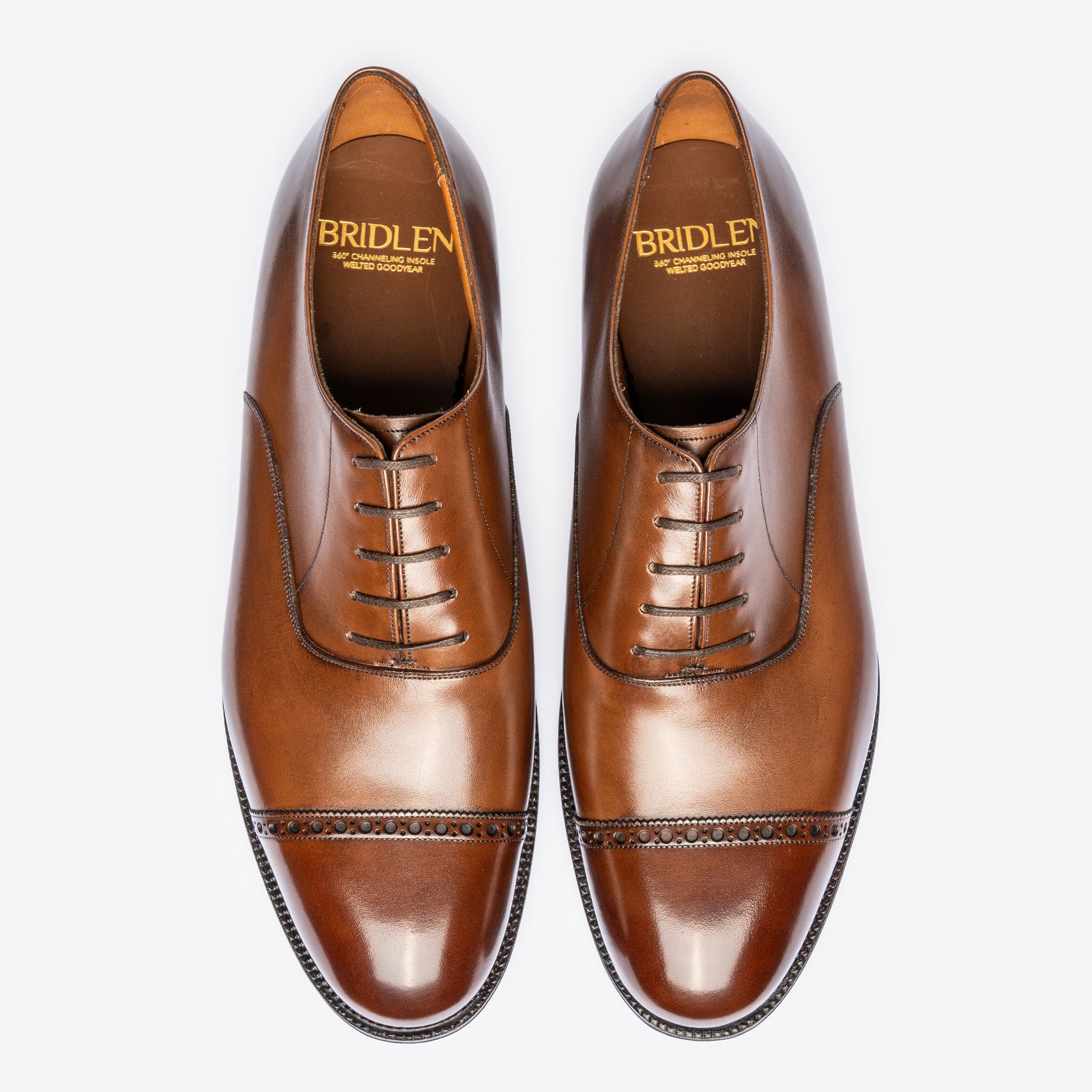 Punch Cap Oxford - Dark Brown - Rui Last - Founders 25