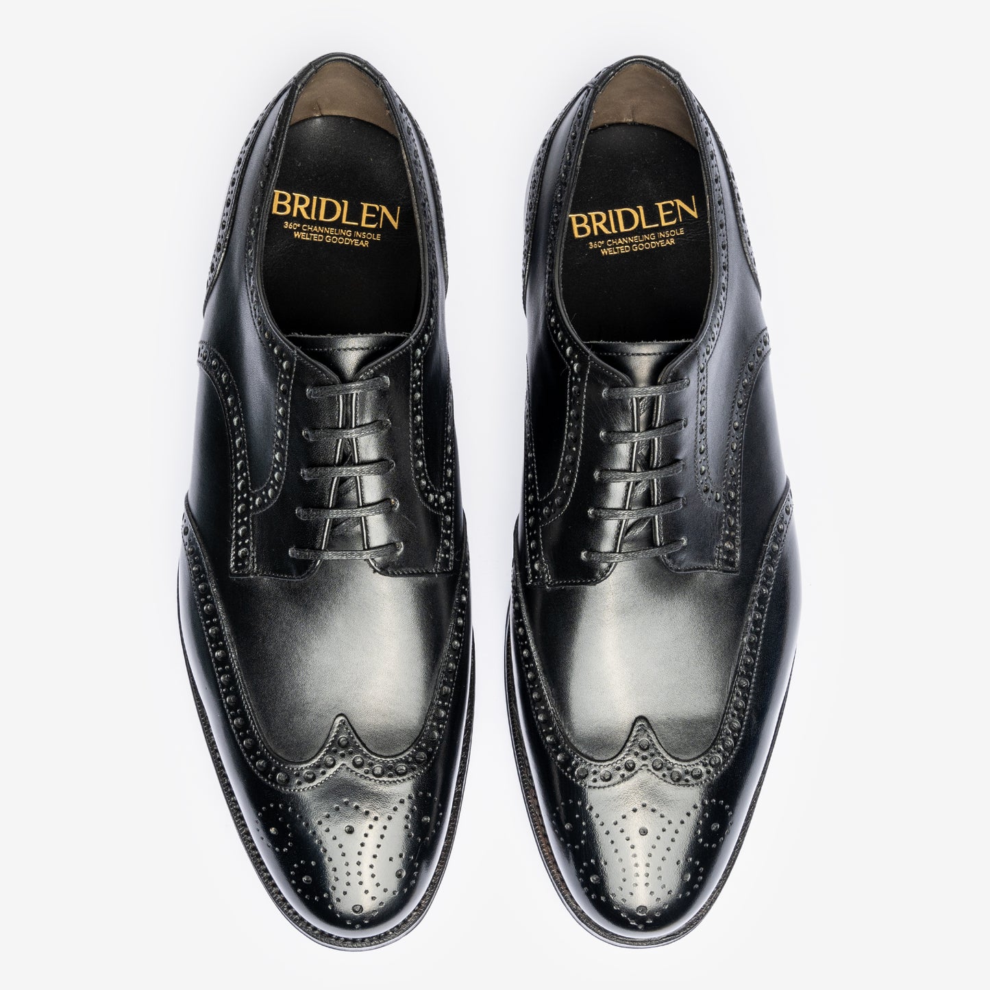 Wingtip Derby - Black - Zip Last