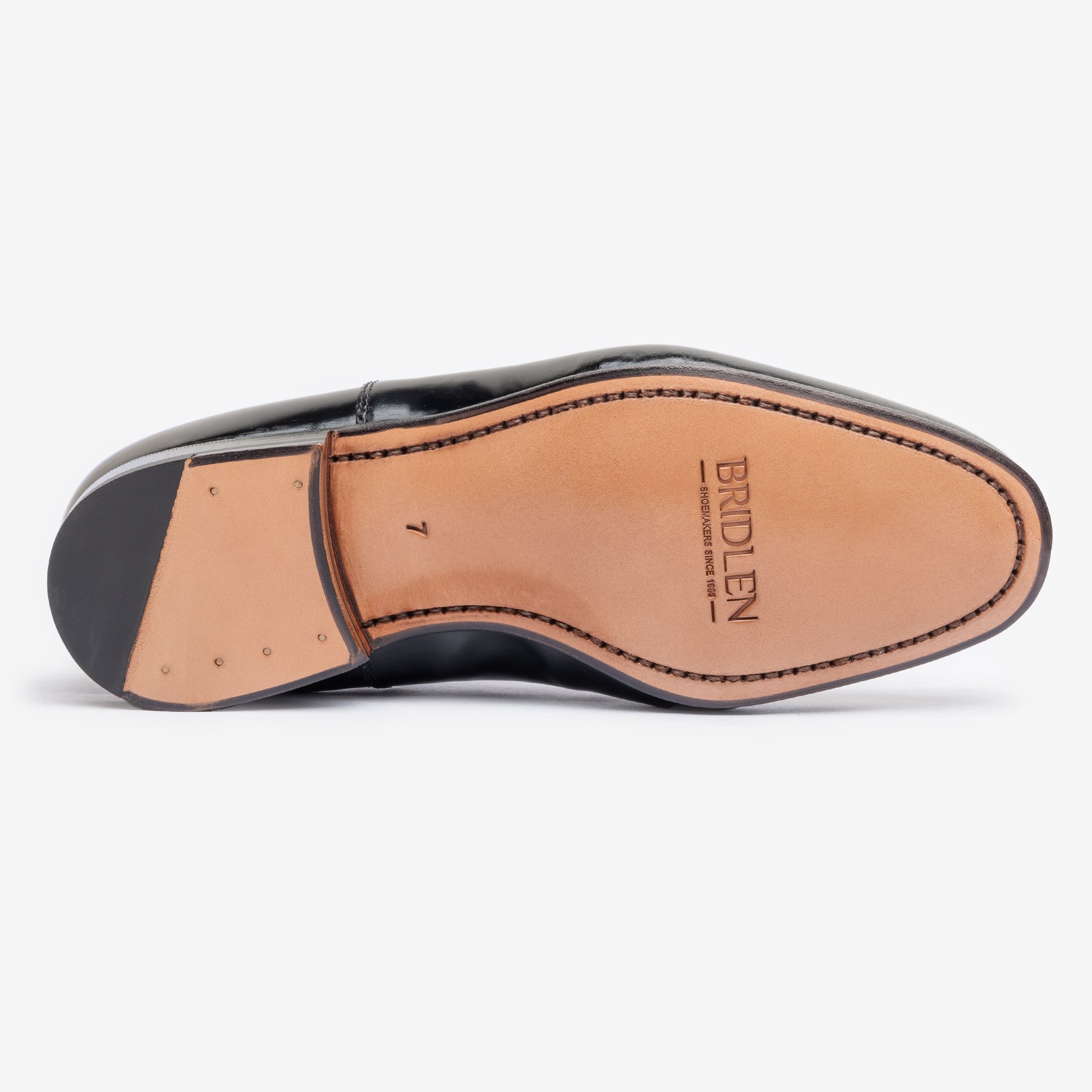 Plain Oxford | Black Patent - Blake Line