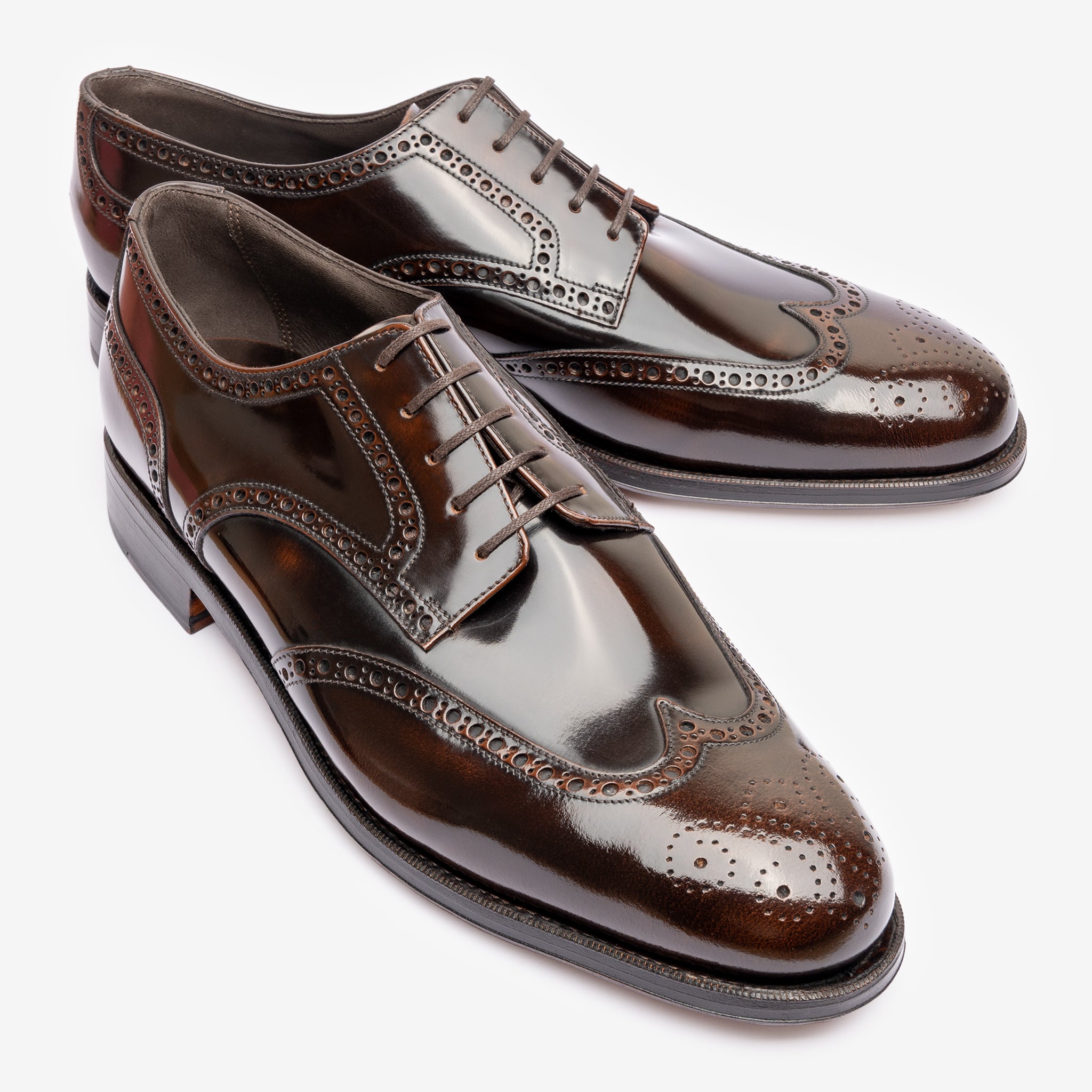 Wingtip Derby |  Brown Brush Off - Rui Last