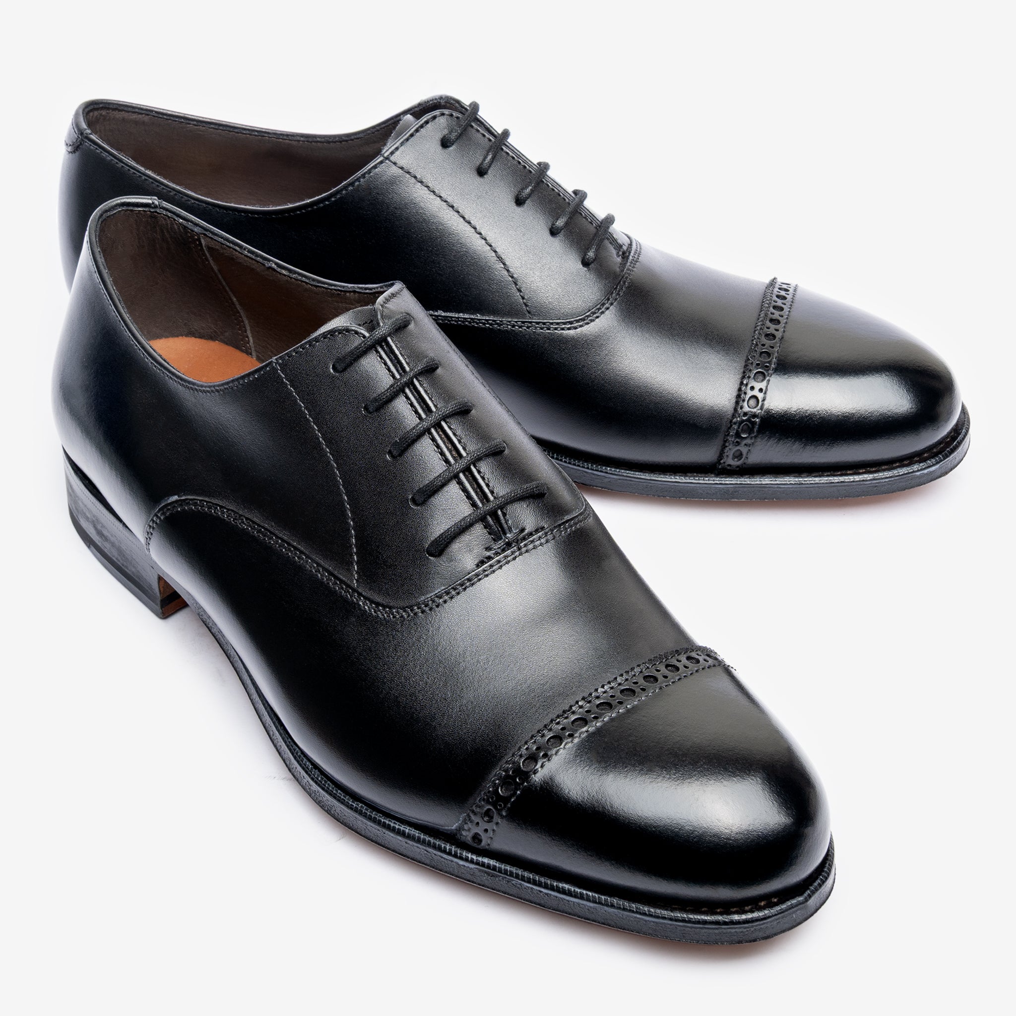 Punch Cap Oxford | Black - Blake Line