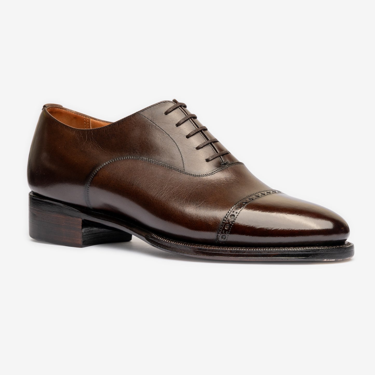 Punch Cap Oxford - Bitter Choco - Chip Last - Founders 25