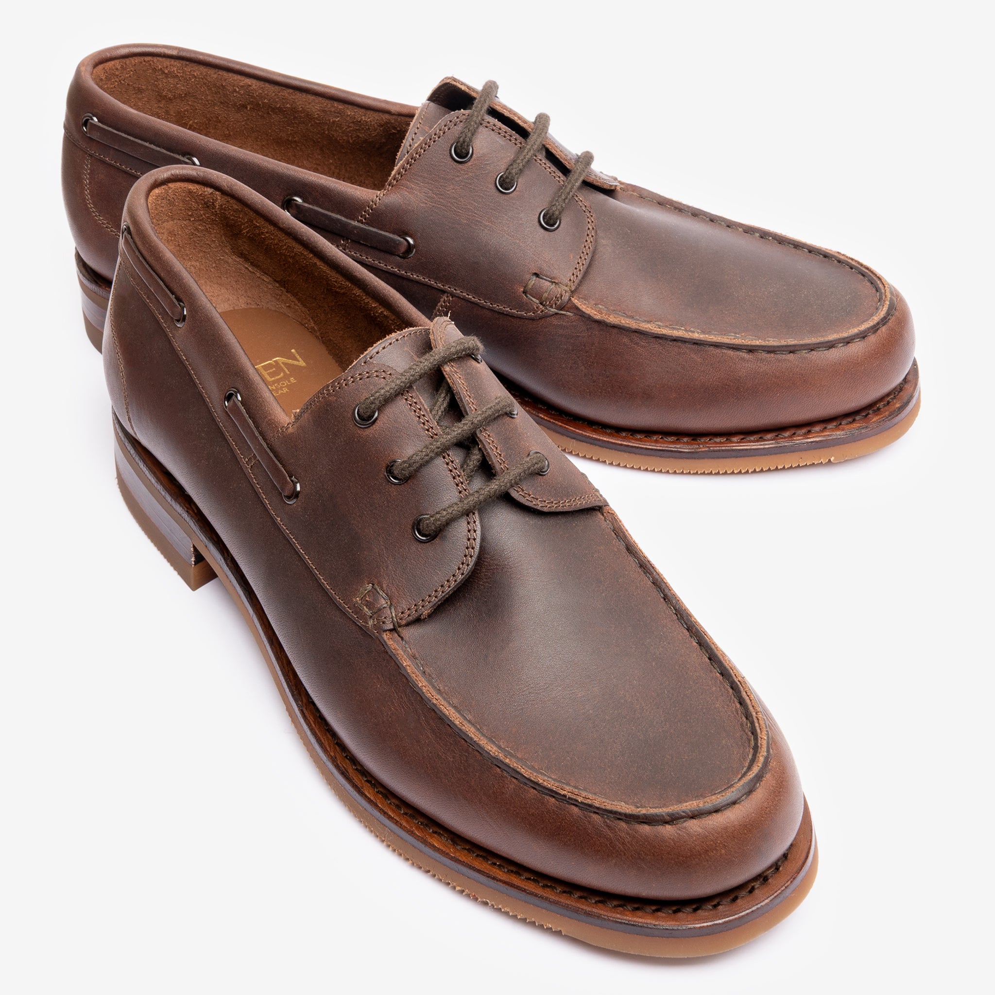 Boat Shoe - Brown Oil pull up - Camp Last