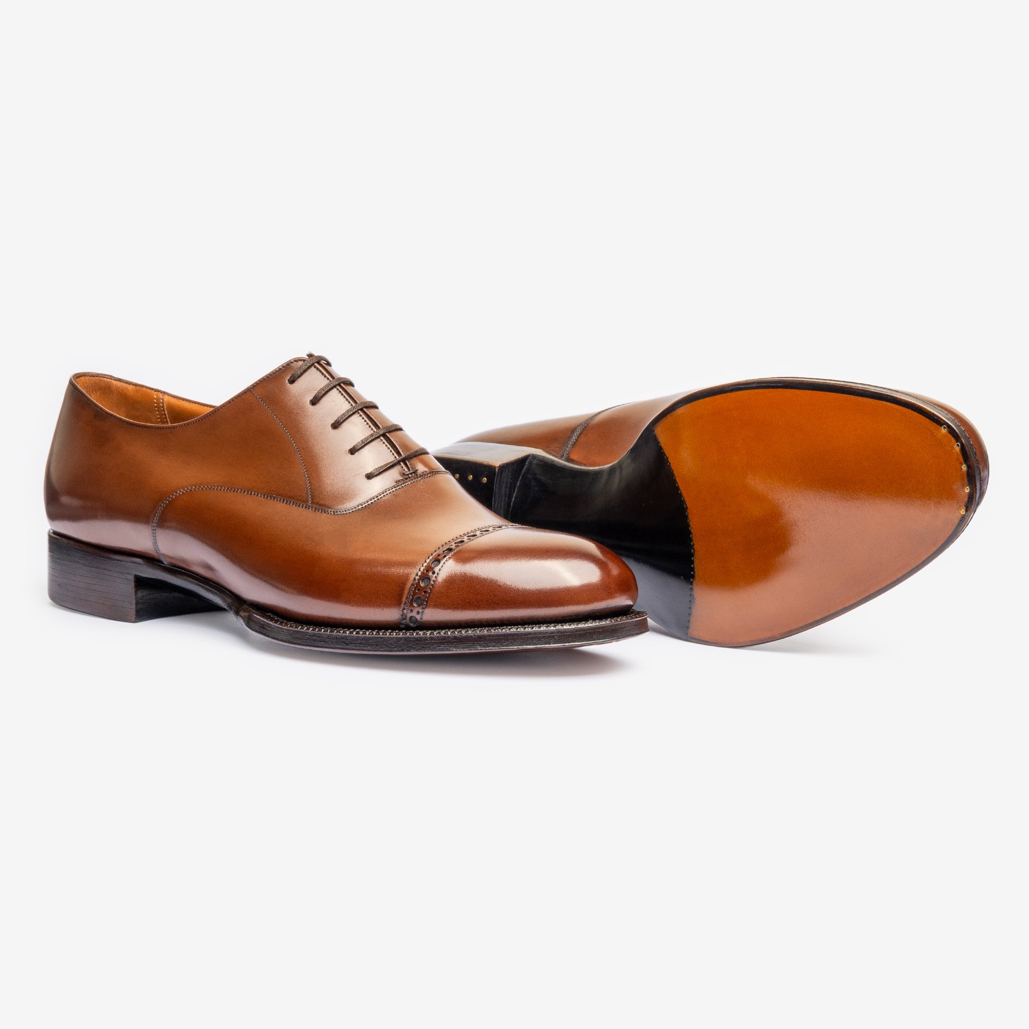 Punch Cap Oxford - Dark Brown - Rui Last - Founders 25