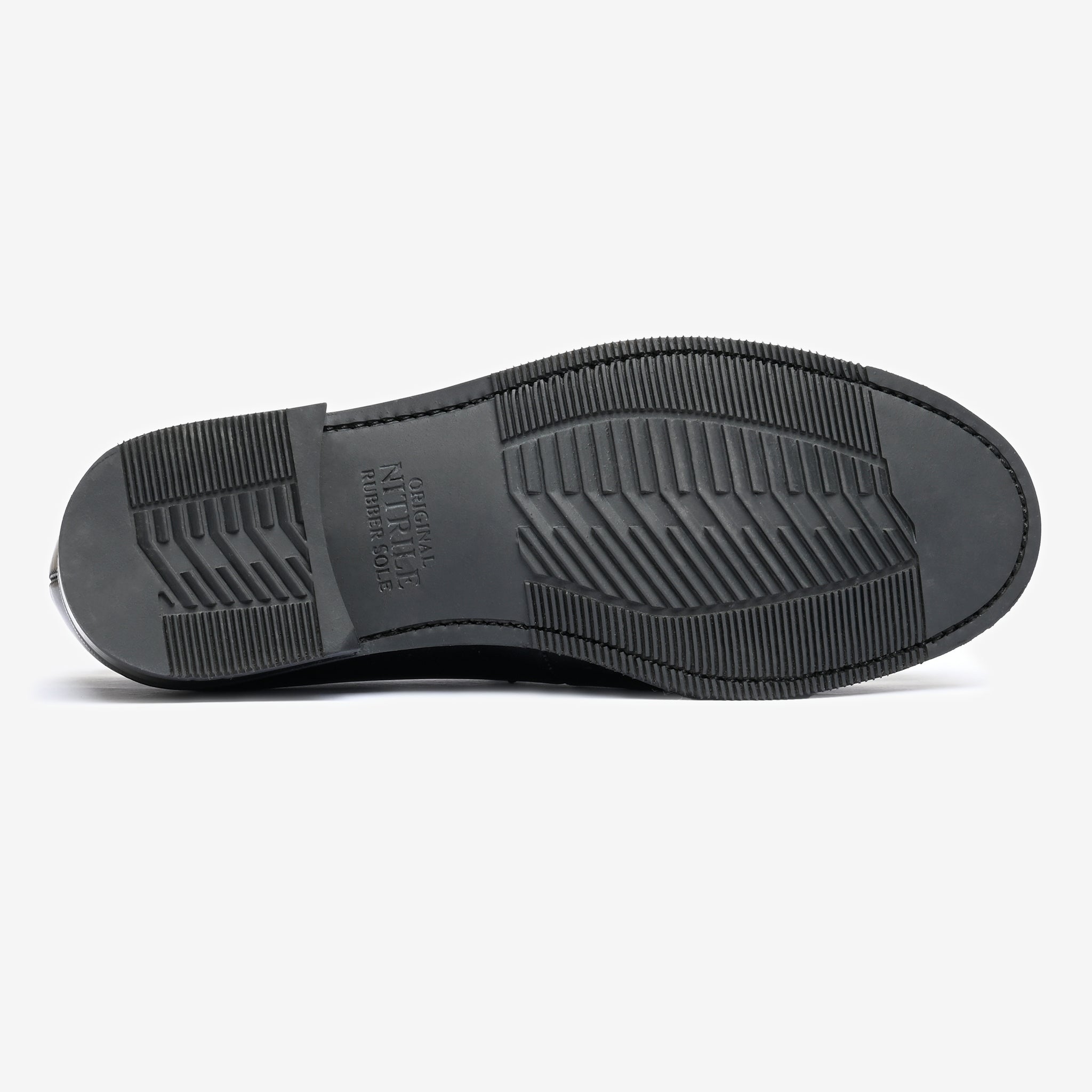 Spectator Loafer |  Black Nappa & Flint Suede - Armin Last