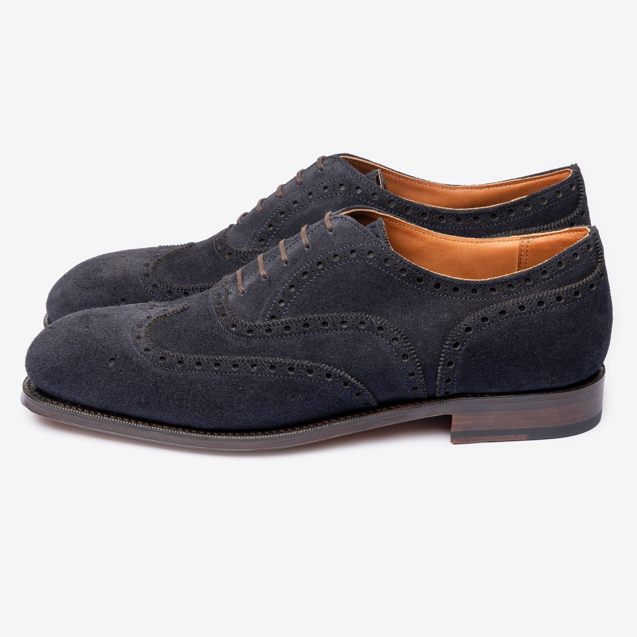 Wingtip Oxford |  Ink Blue - Char Last