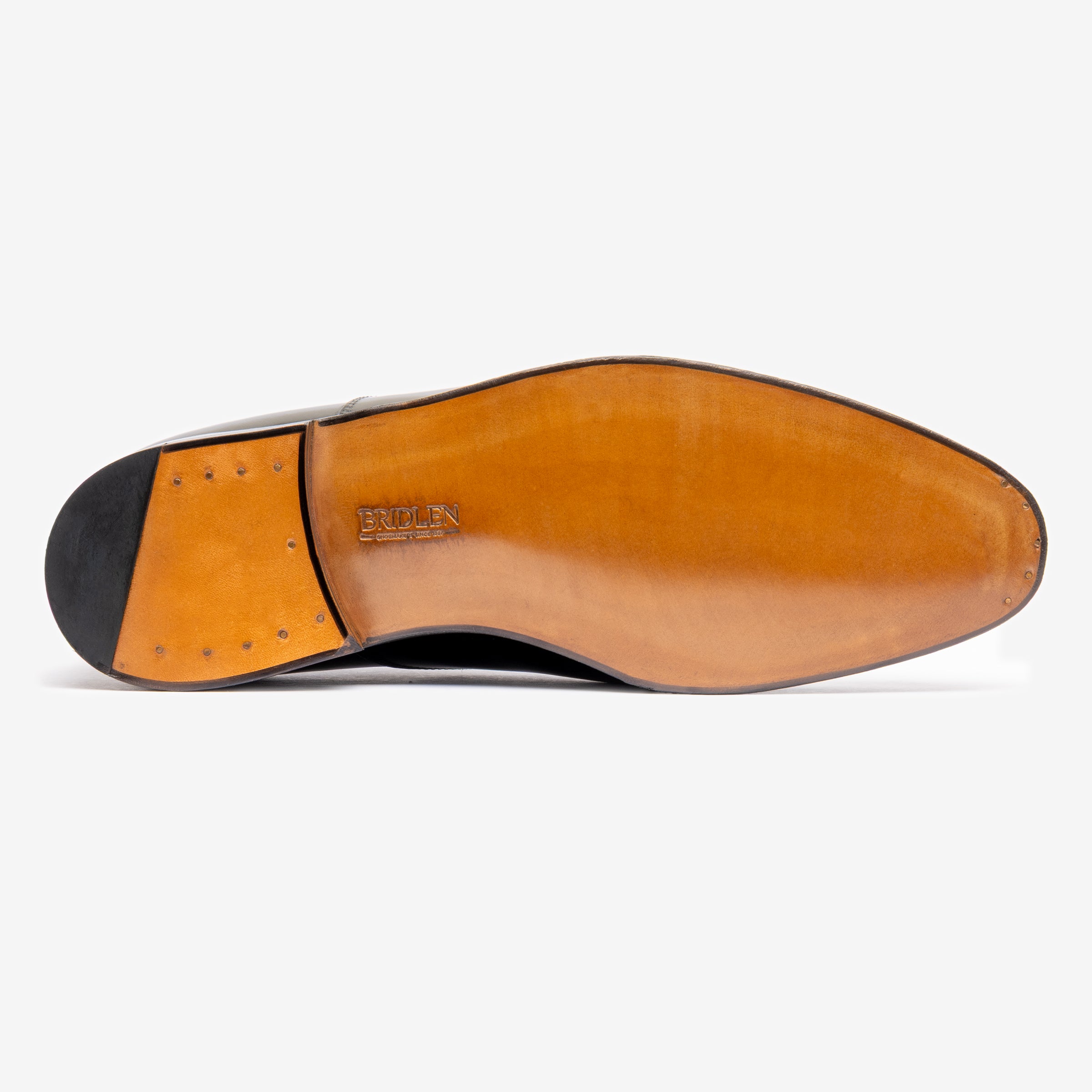 Straight Tip Oxford |  Black - Zip Last