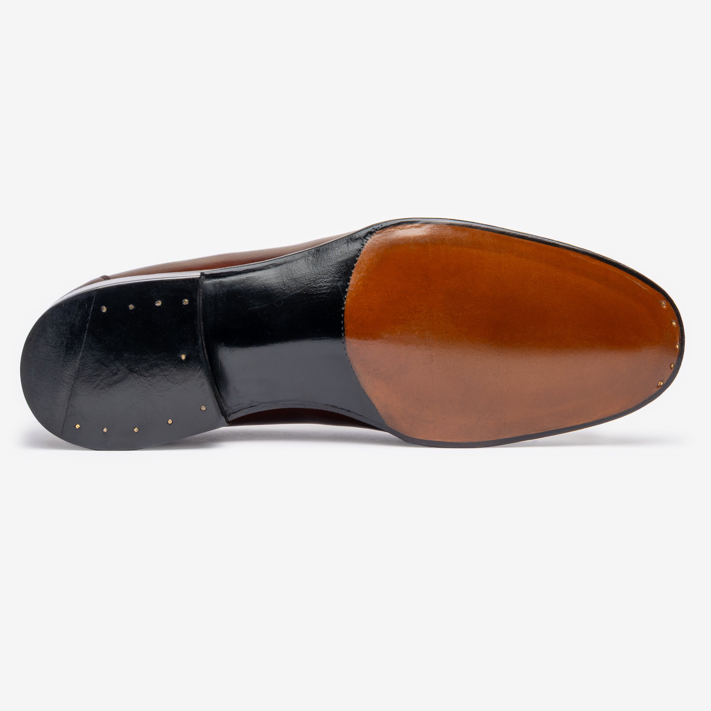 Penny Loafer Ii |  Cognac Shell Cordovan - Rufer Last