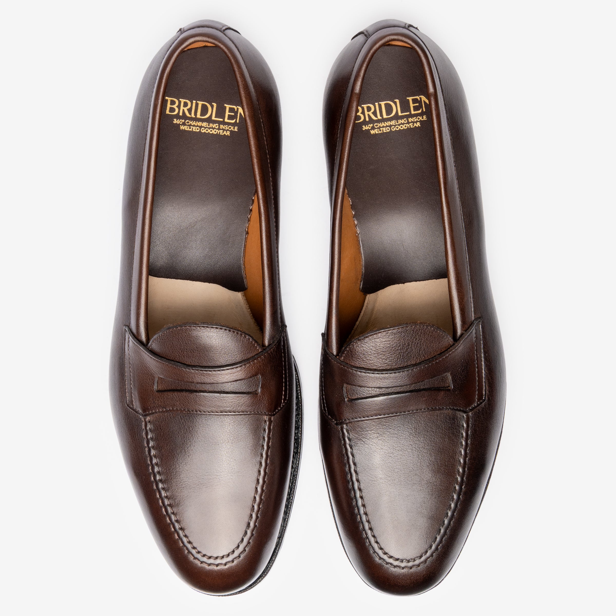 Prep Loafer |  Brown Rusticalf - Rufer Last