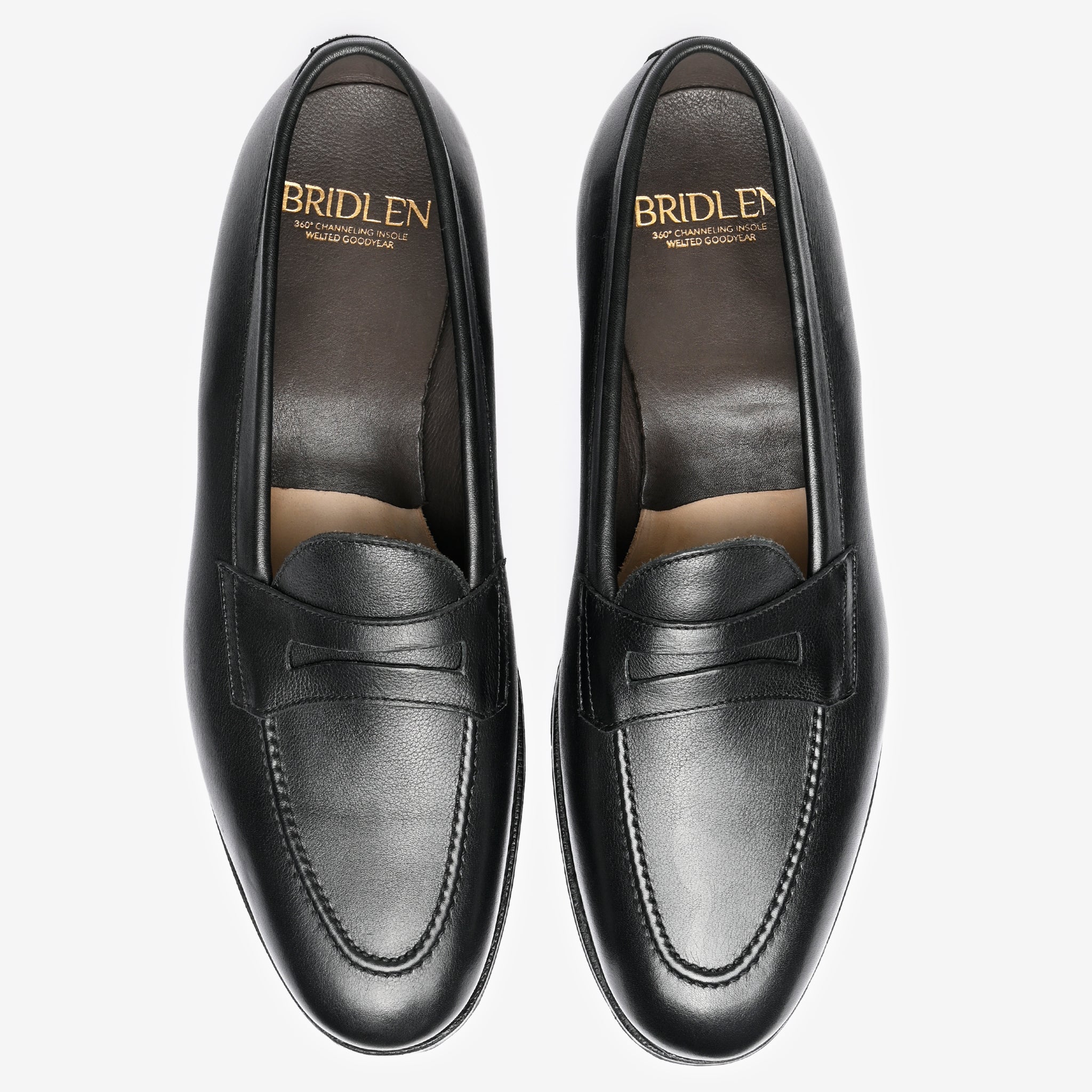 Prep Loafer |  Black Rusticalf - Rufer Last
