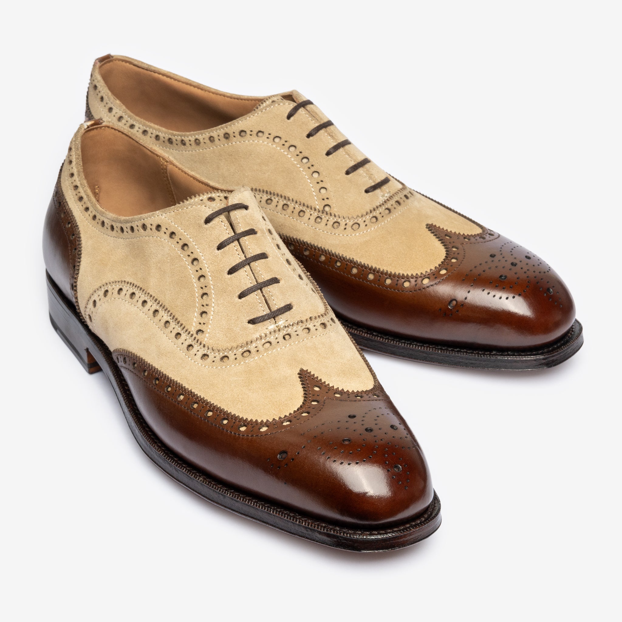 Spectator Oxford - Brown - Char Last – Bridlen