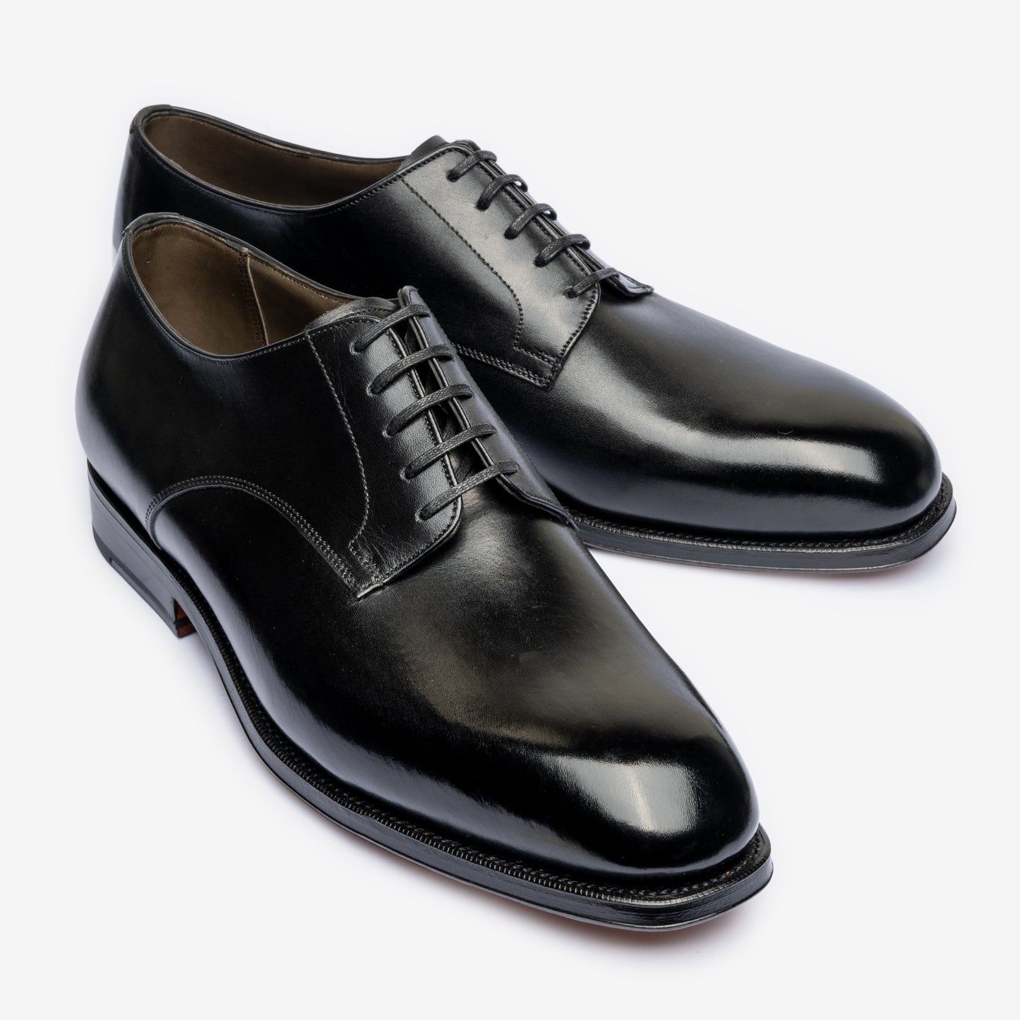 Plain Derby - Black - Char Last