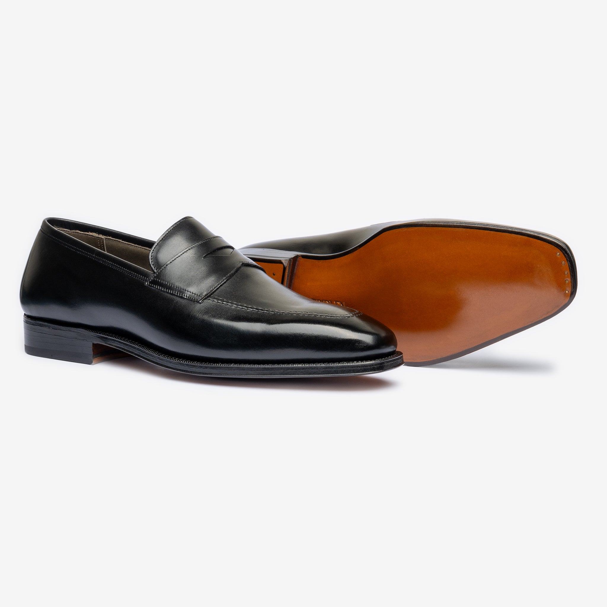 Penny Loafer |  Black  - Deer Last