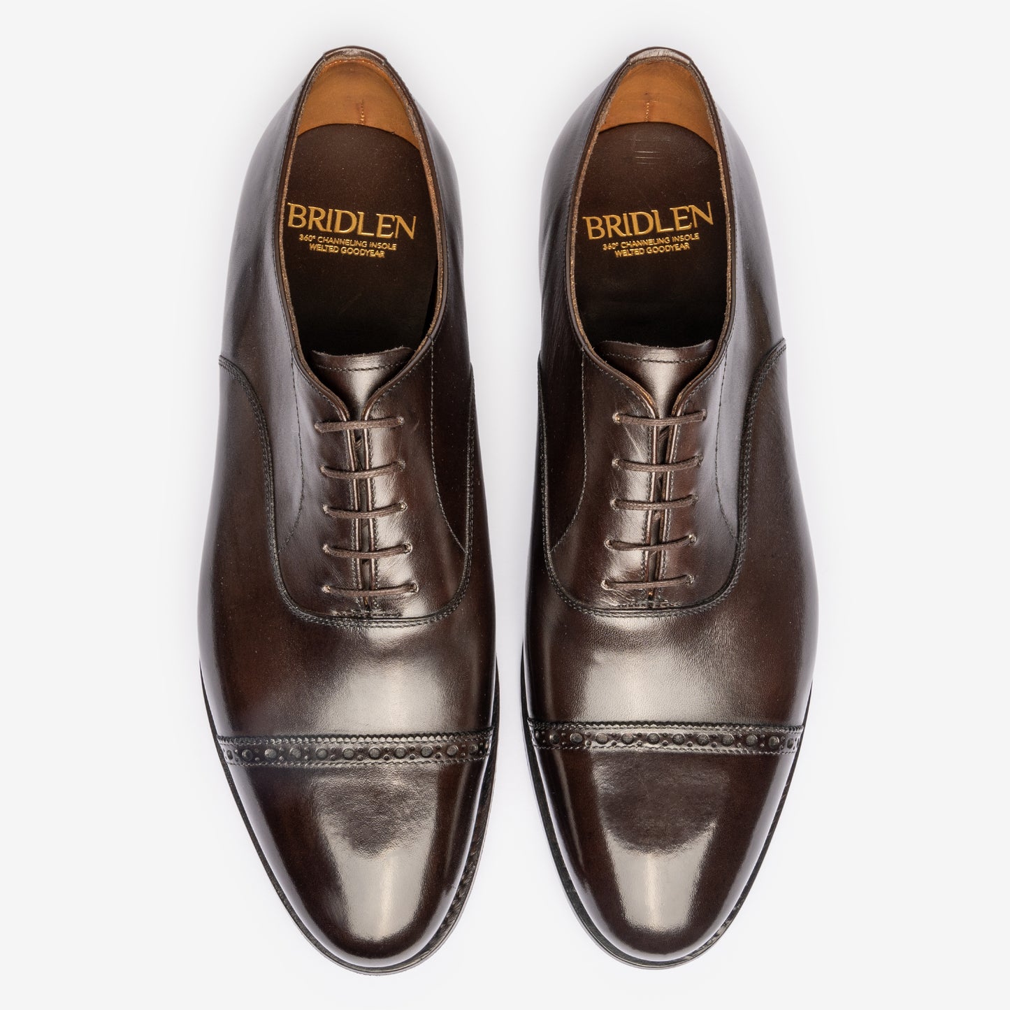 Punch Cap Oxford - Bitter Choco - Chip Last