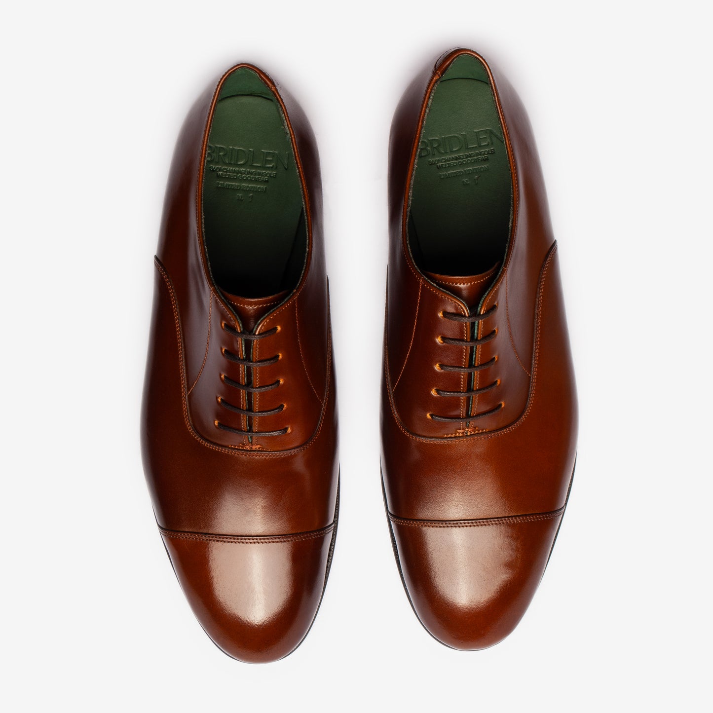 Straight Tip Oxford - Cognac Shell Cordovan - Rui Last