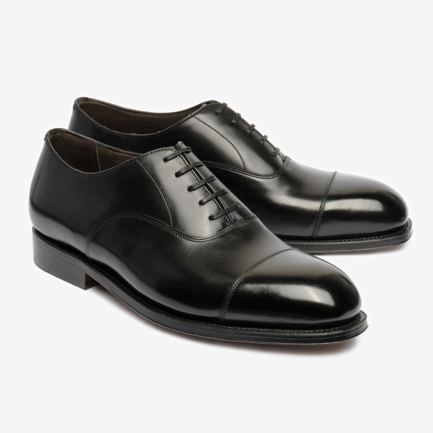Straight Tip Oxford - Black - Char Last