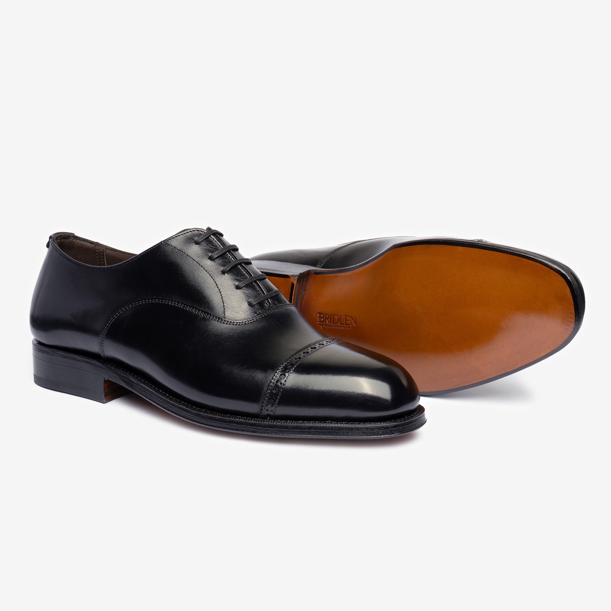 Punch Cap Oxford |  Black - Char Last