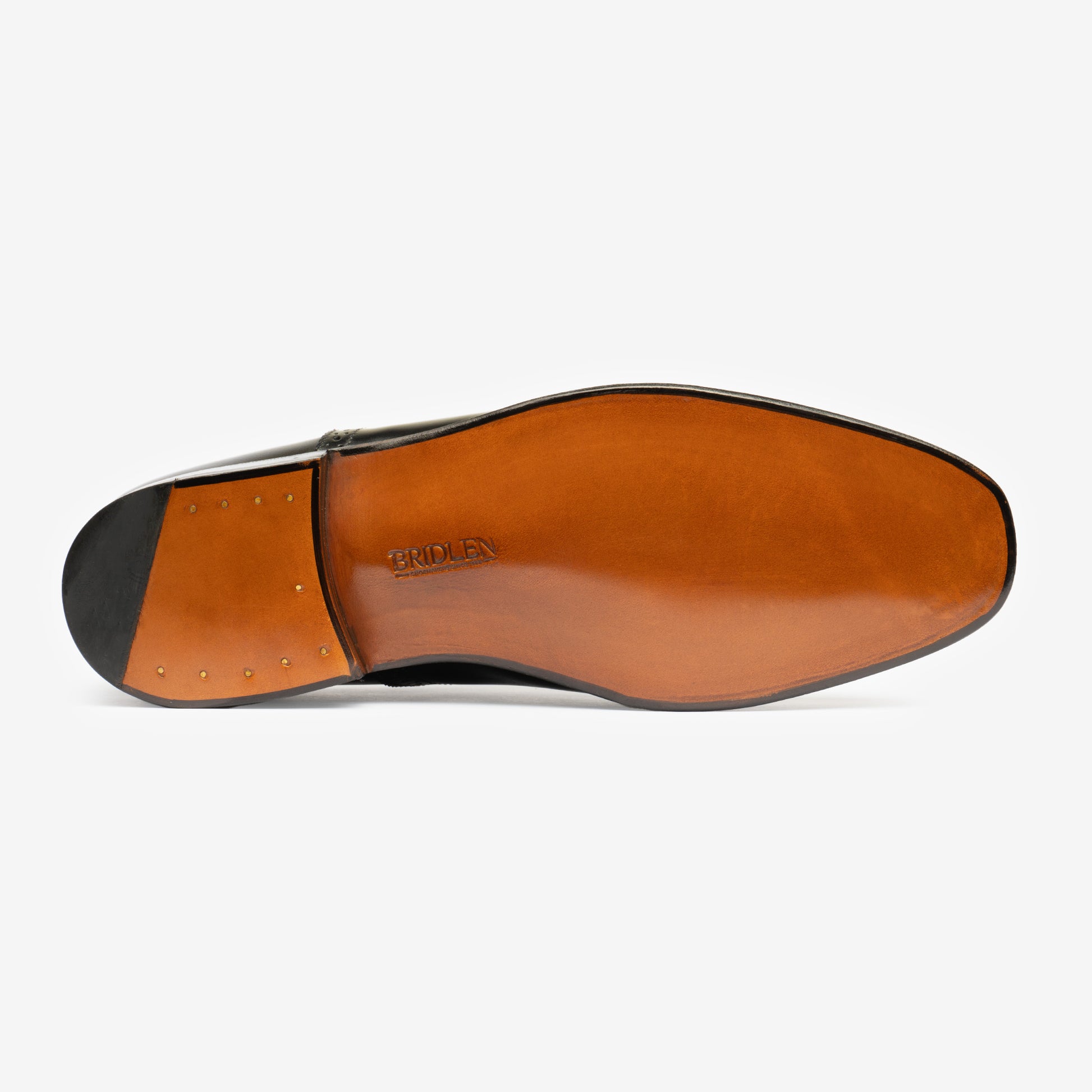 Semi Brogue Oxford - Black - Char Last Bridlen Semi Brogue Oxford - Black - Char Last Bridlen