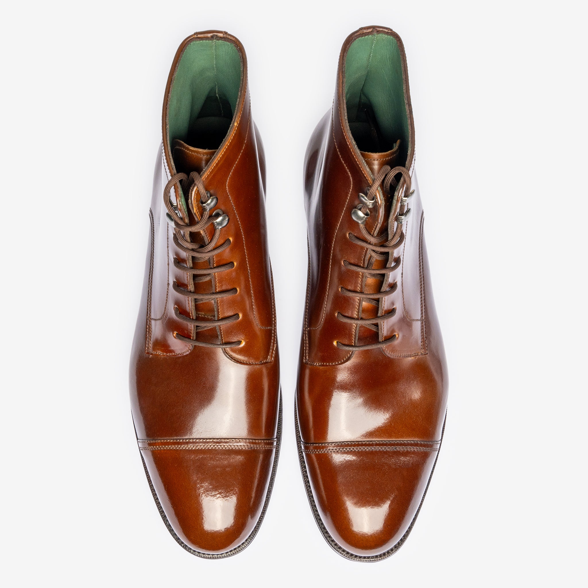 Service Boot |  Cognac Shell Cordovan - Rui Boot Last
