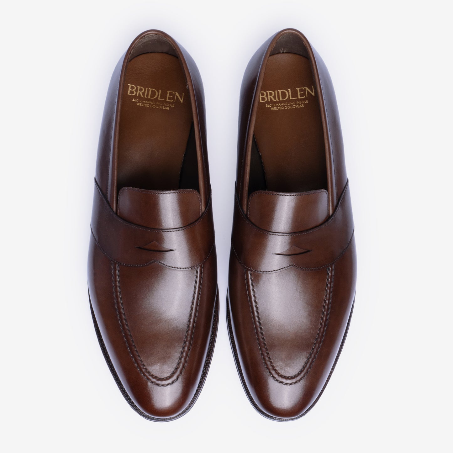 Full Strap Penny Loafer - Bitter Choco - Zilo Last