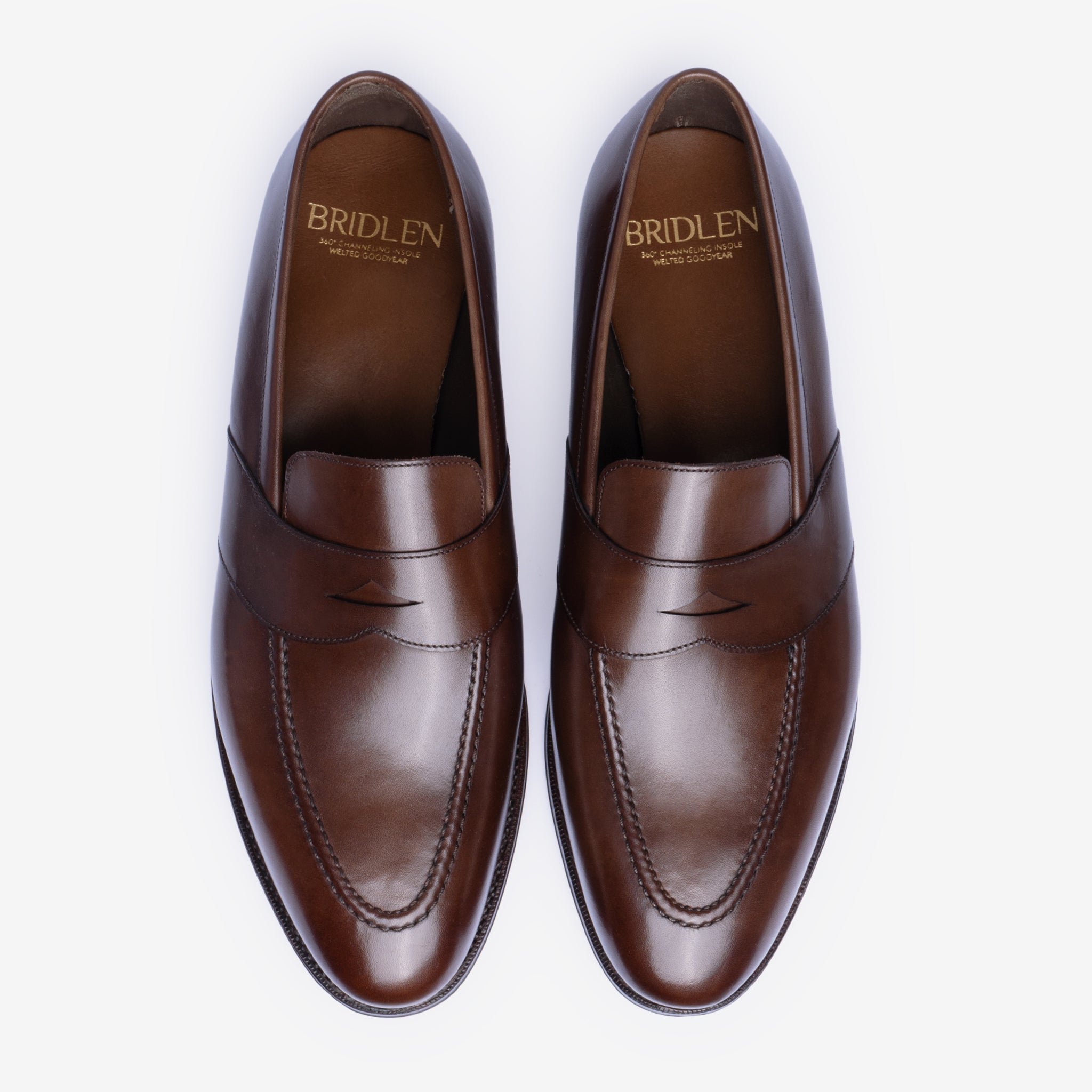 Full Strap Penny Loafer |  Bitter Choco - Zilo Last