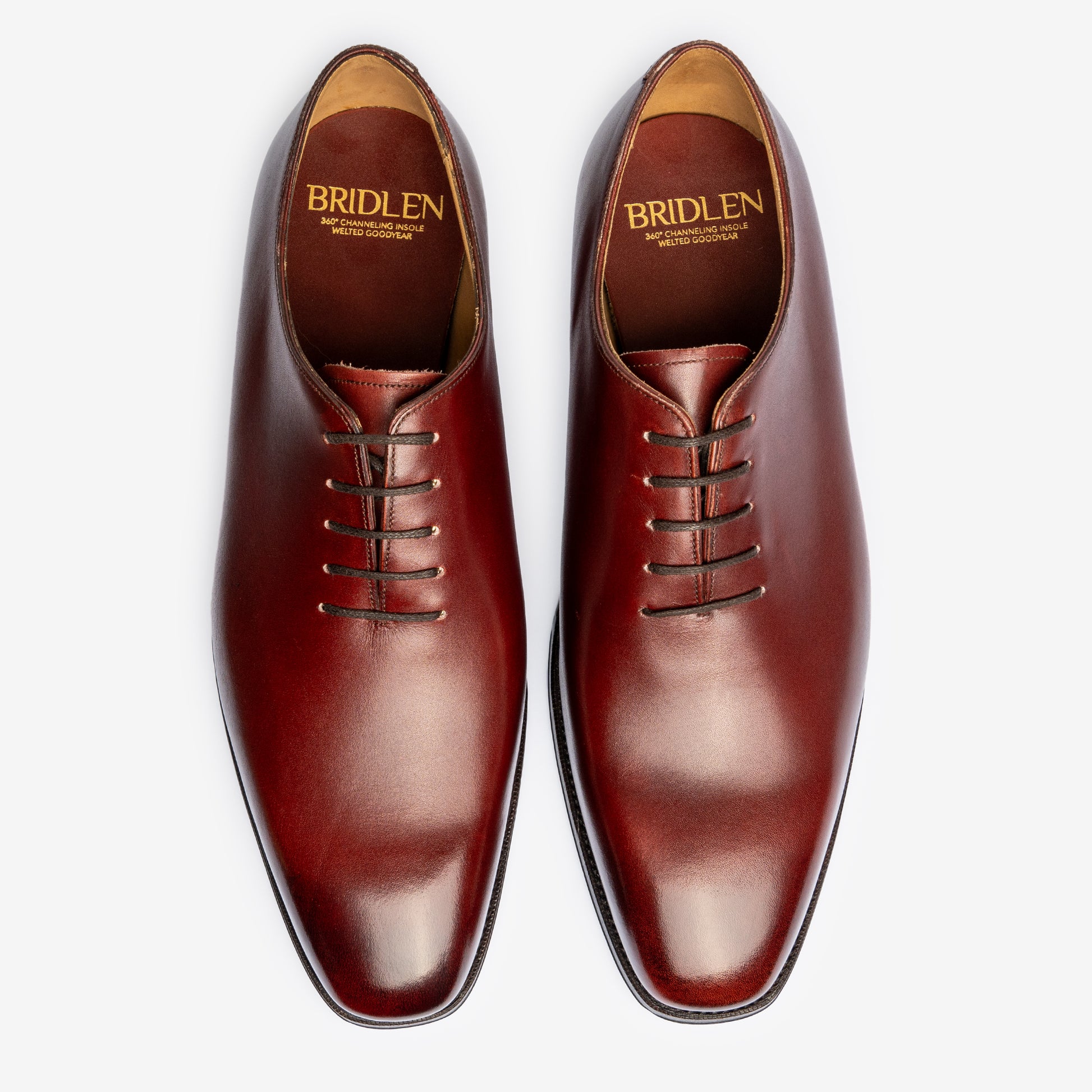 Wholecut Oxford - Burgundy - Deus Last Bridlen Wholecut Oxford - Burgundy - Deus Last Bridlen