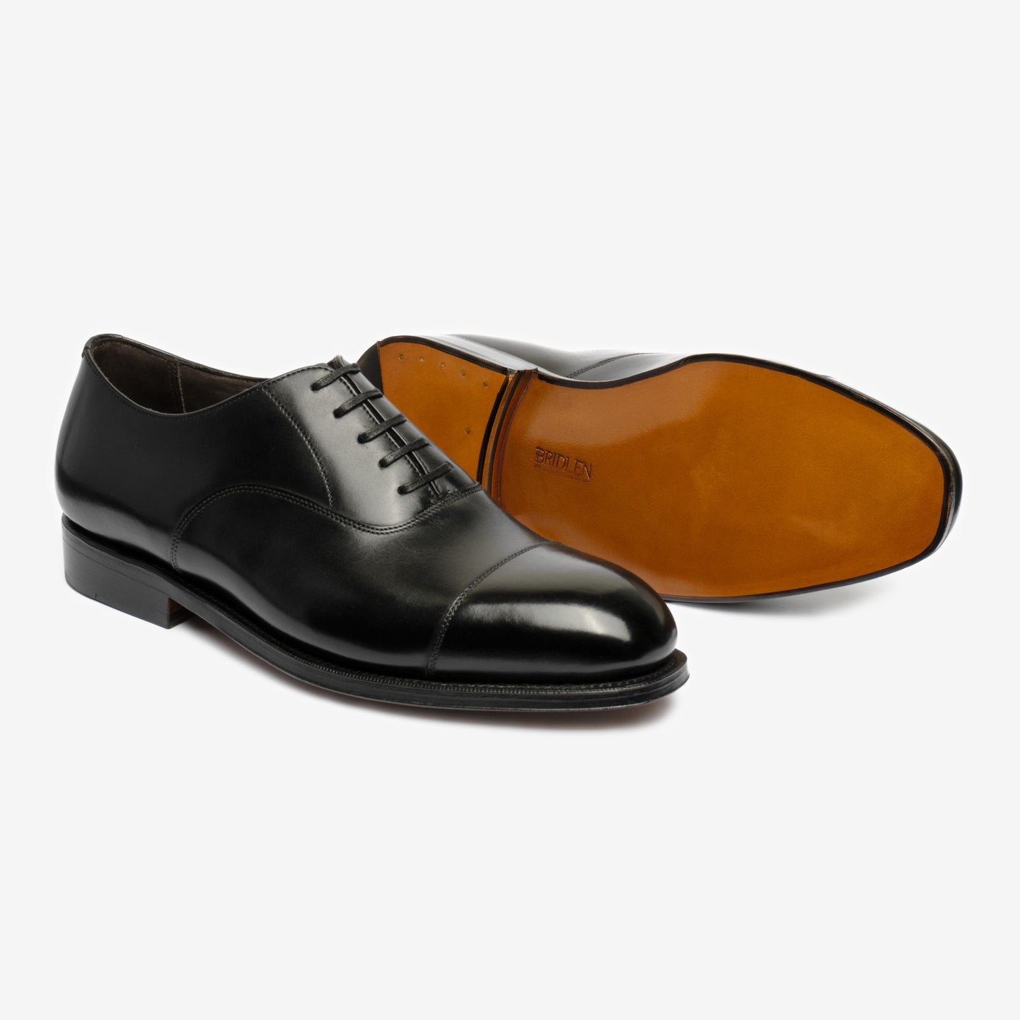 Straight Tip Oxford - Black - Char Last