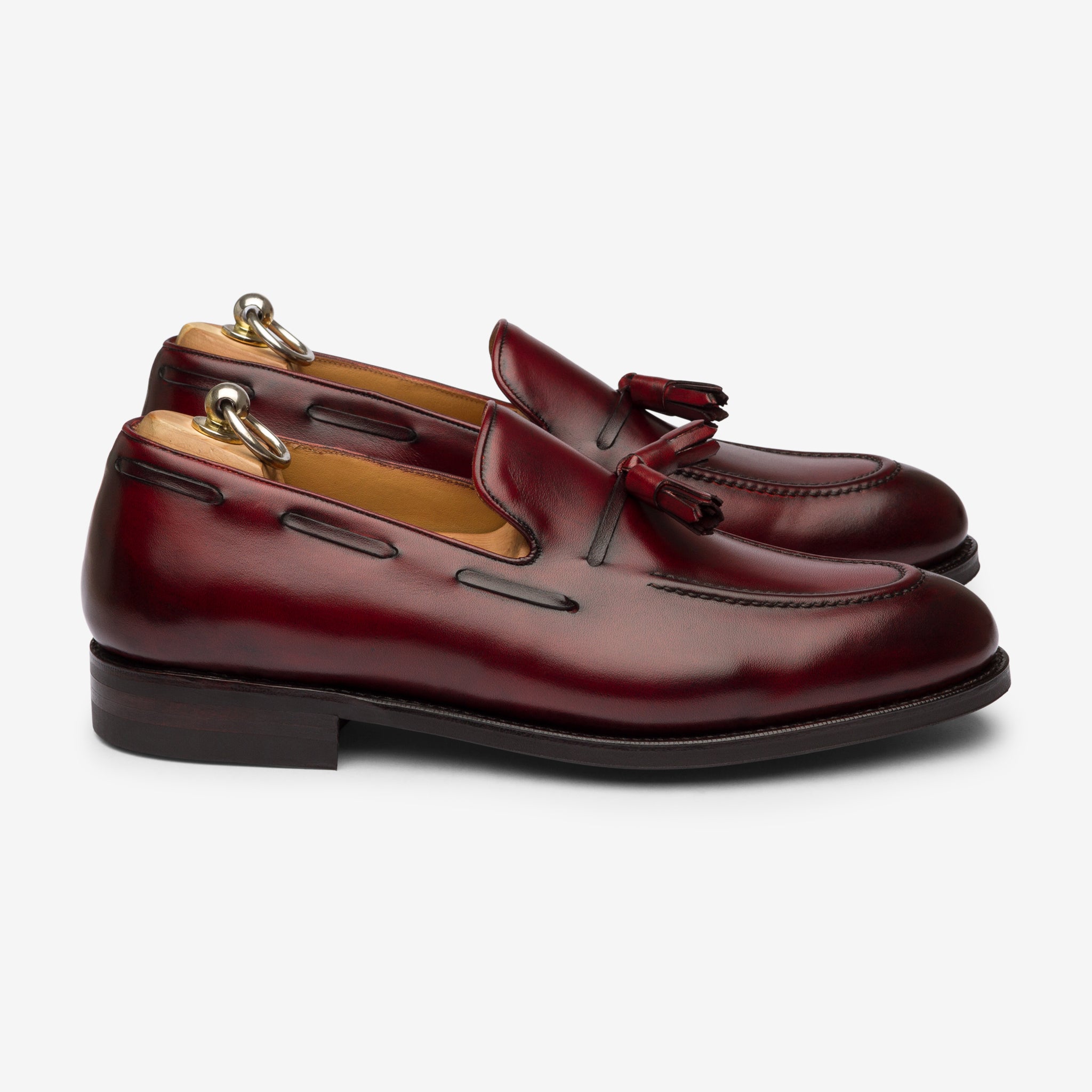 Tassel Loafer |  Burgundy - Rufer Last