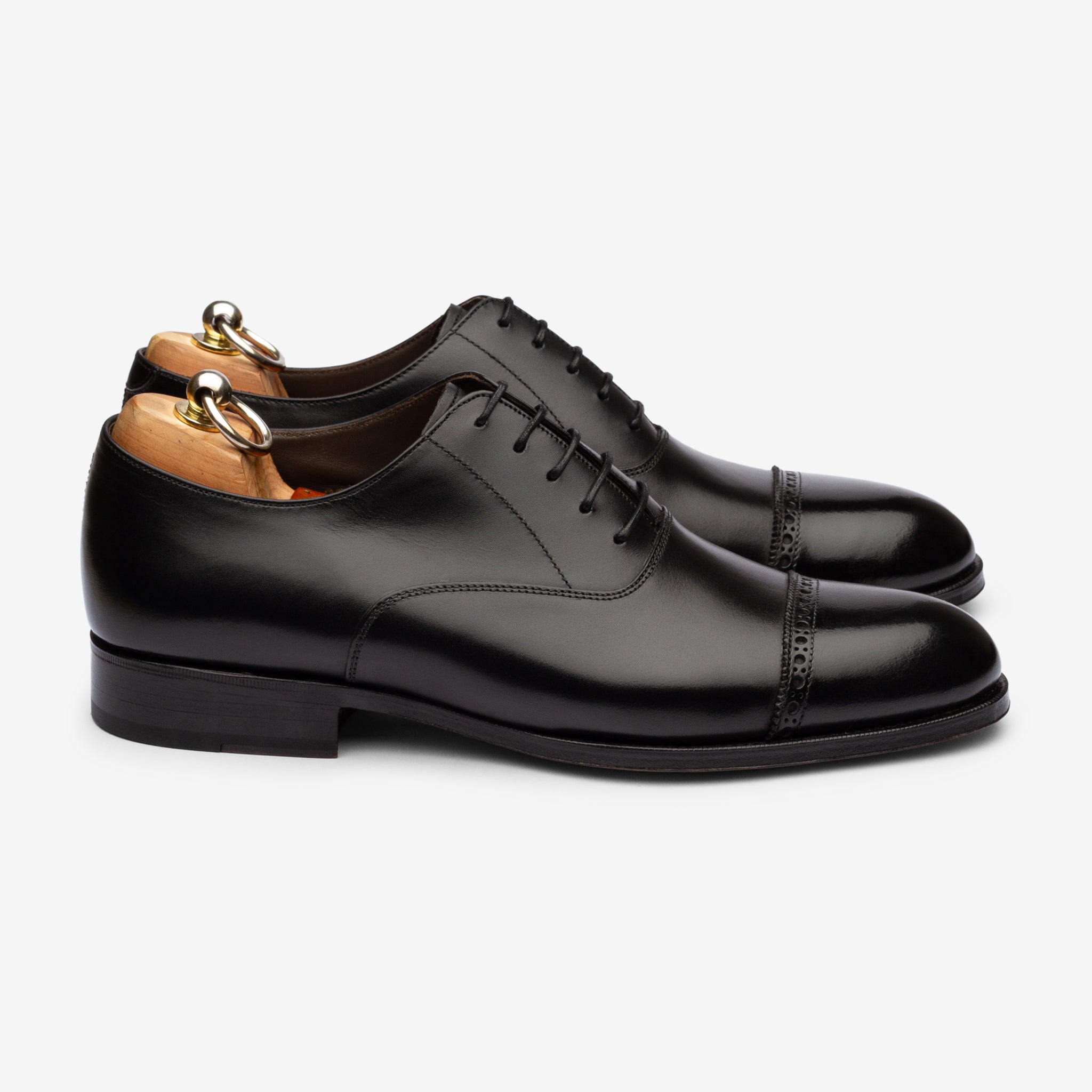 Punch Cap Oxford |  Black - Blake Line