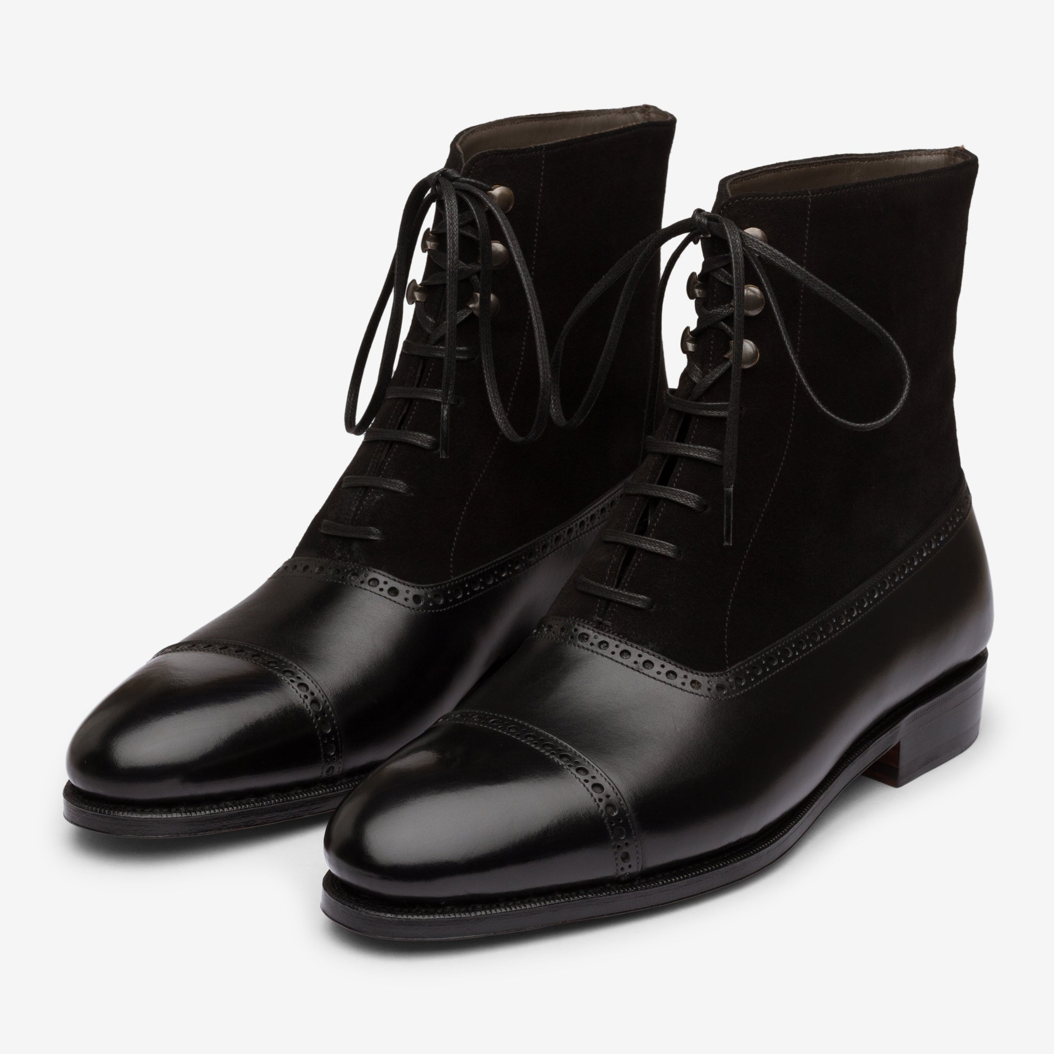 Balmoral Boot - Black - Zip Last – Bridlen
