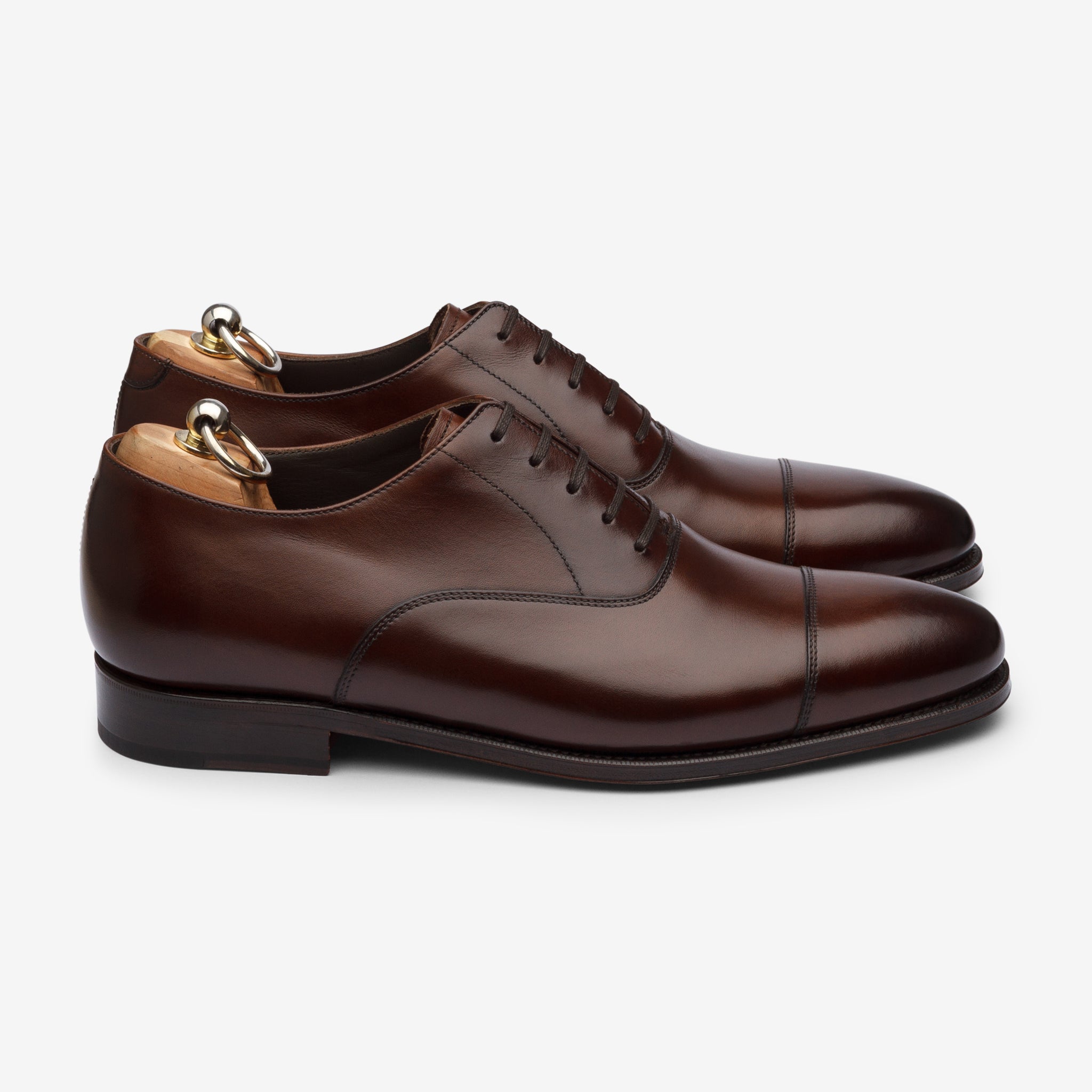 Straight Tip Oxford - Brown - Zip Last– Bridlen