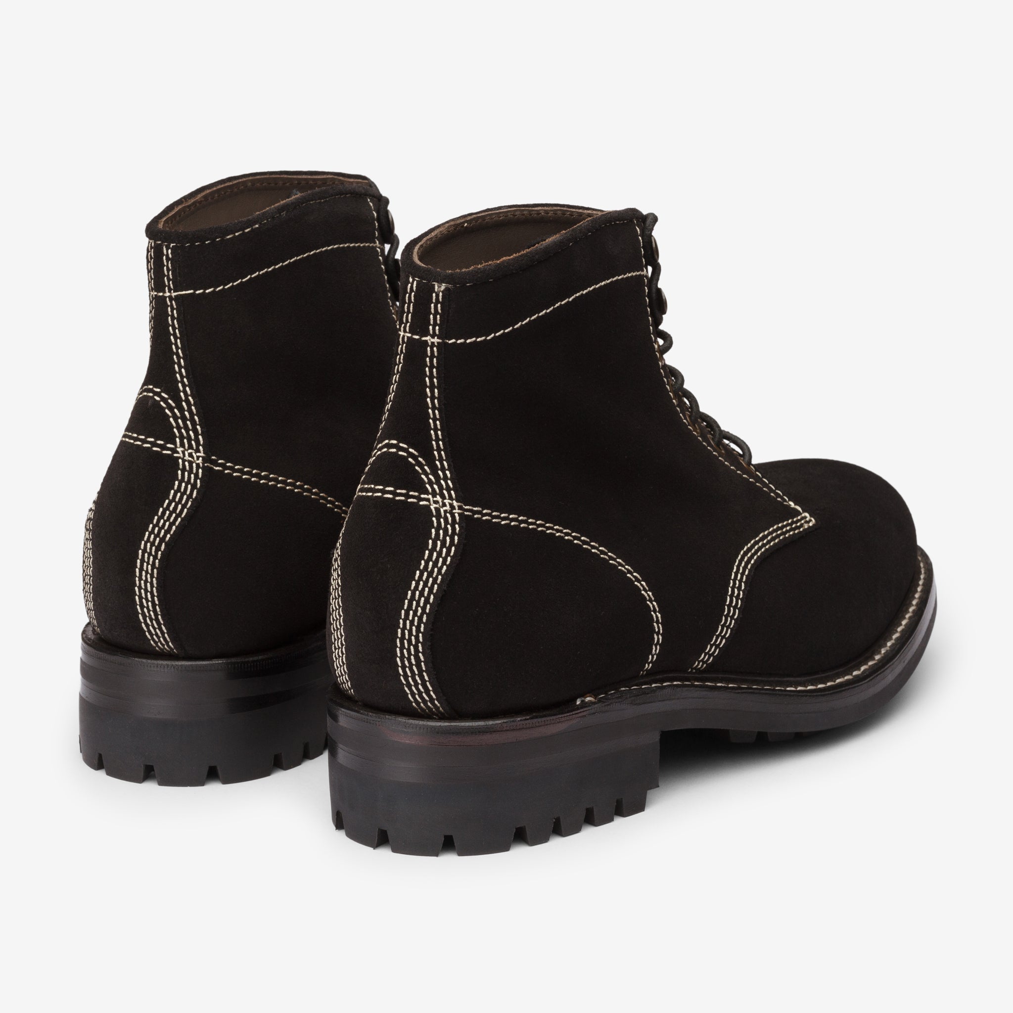 Iron Boot |  Black Suede - Nara