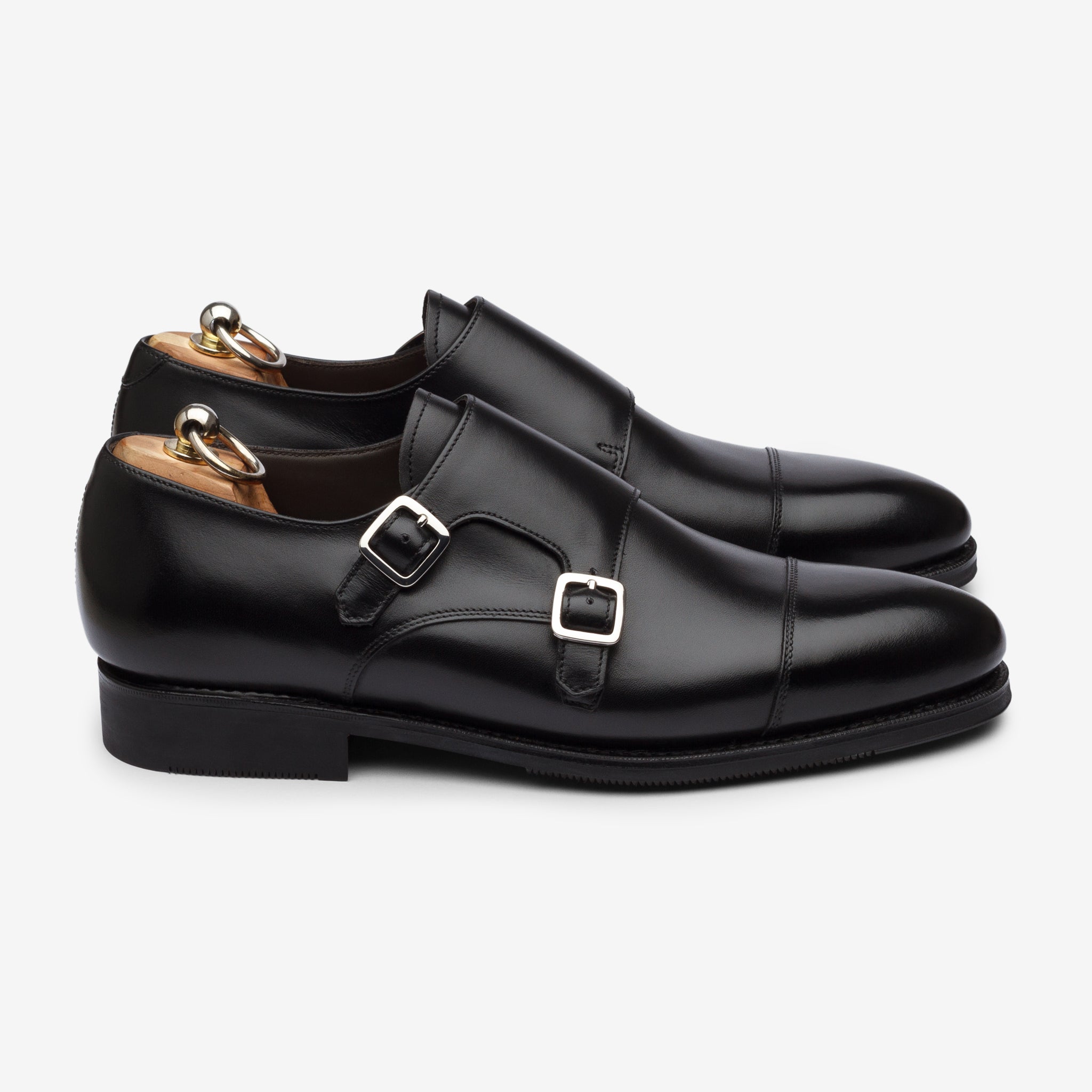 Double Monk |  Black - Zip Last