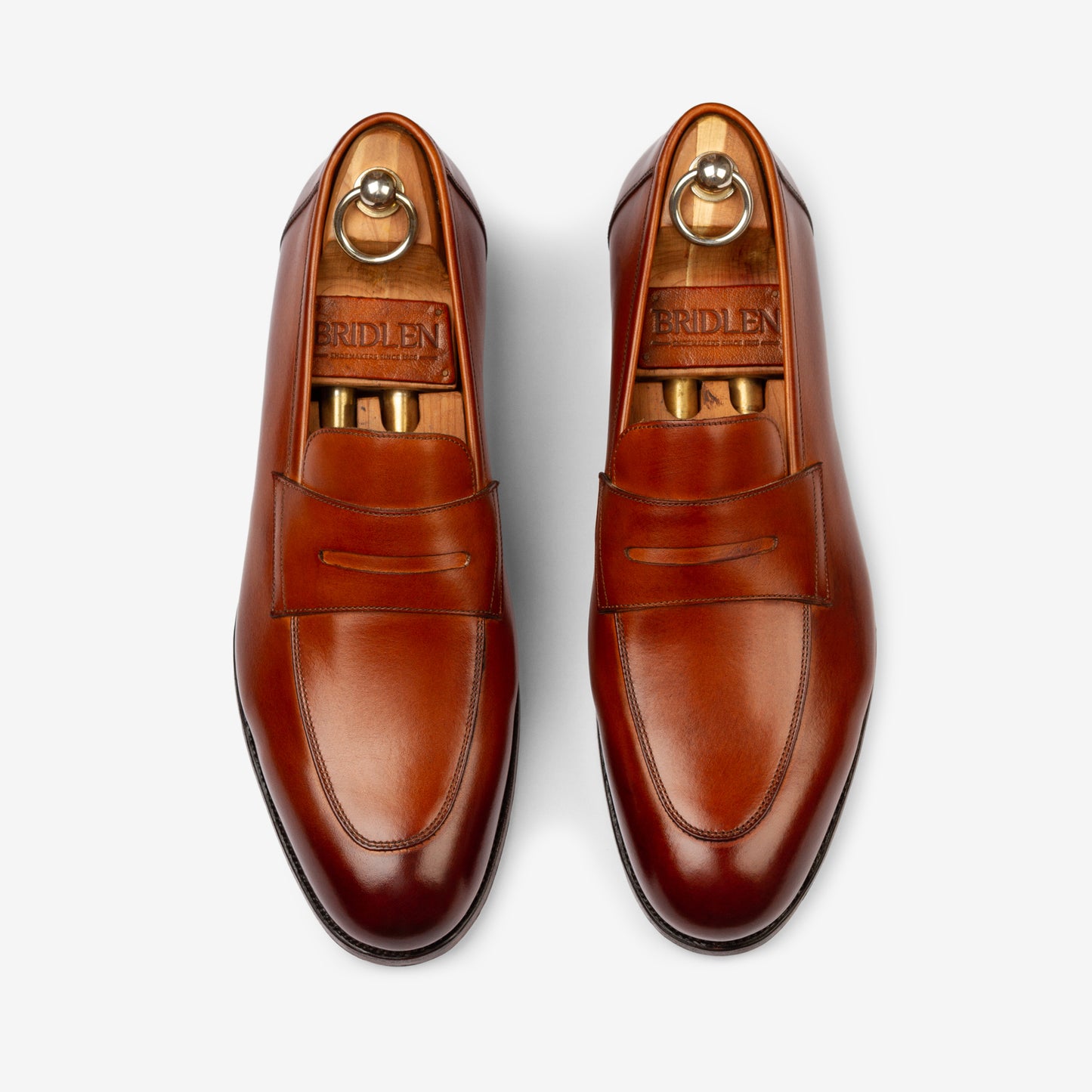 Folded Penny Loafer - Tan - Rufer Last